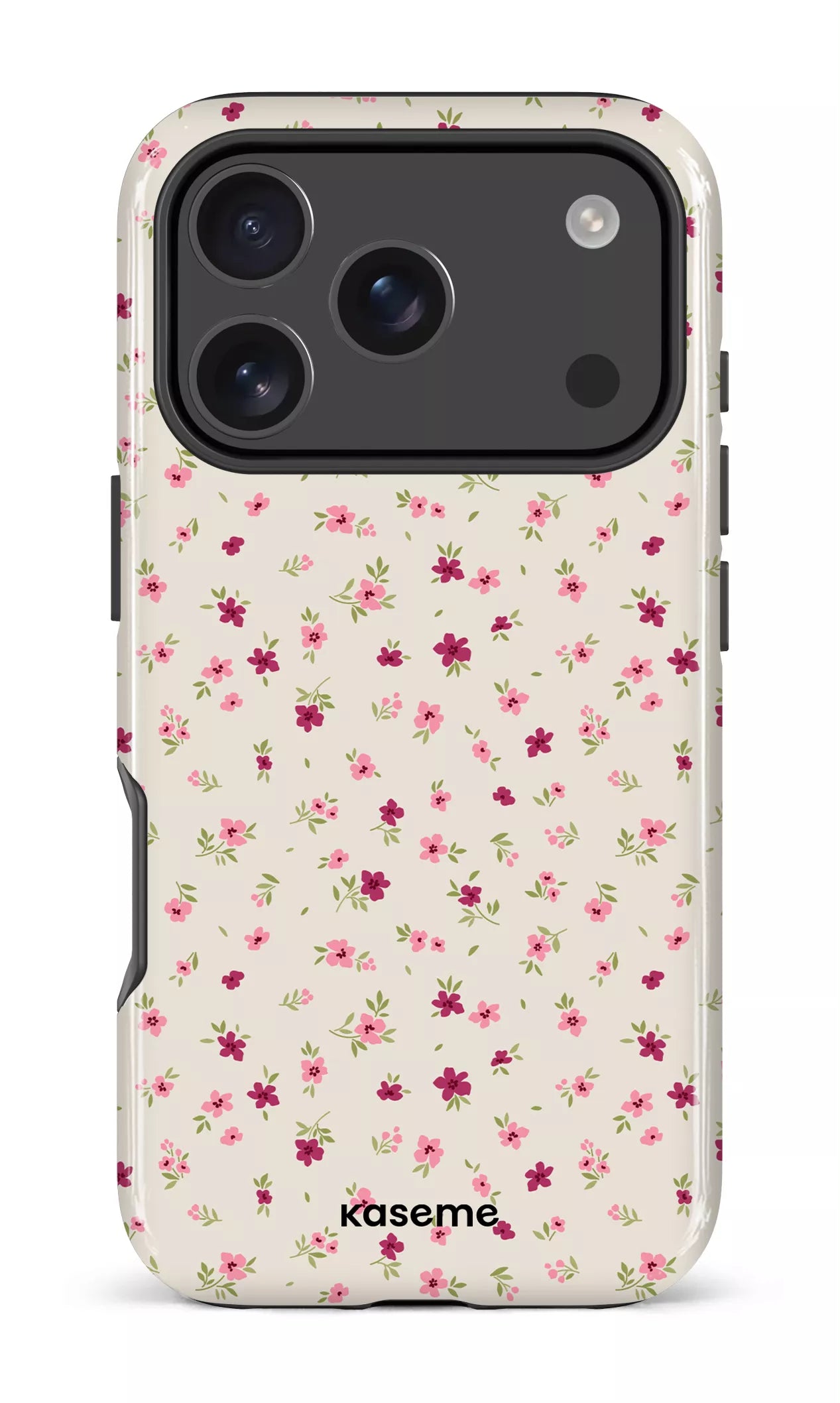 iPhone 17 Pro Impact Case Porcelain Blossom Pink -