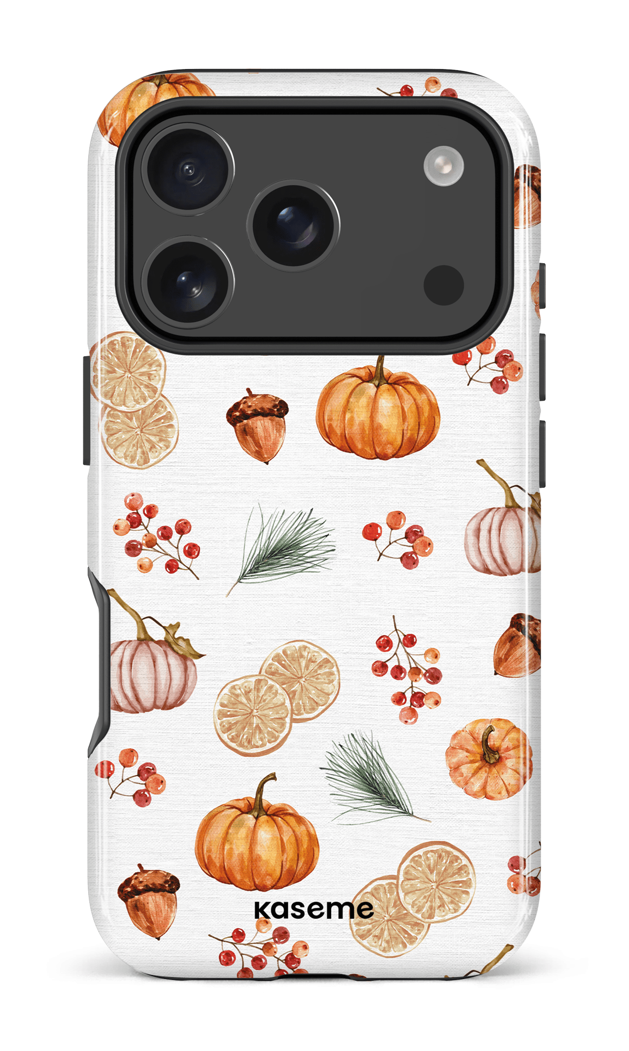 iPhone 17 Pro Impact Case Pumpkin Garden -