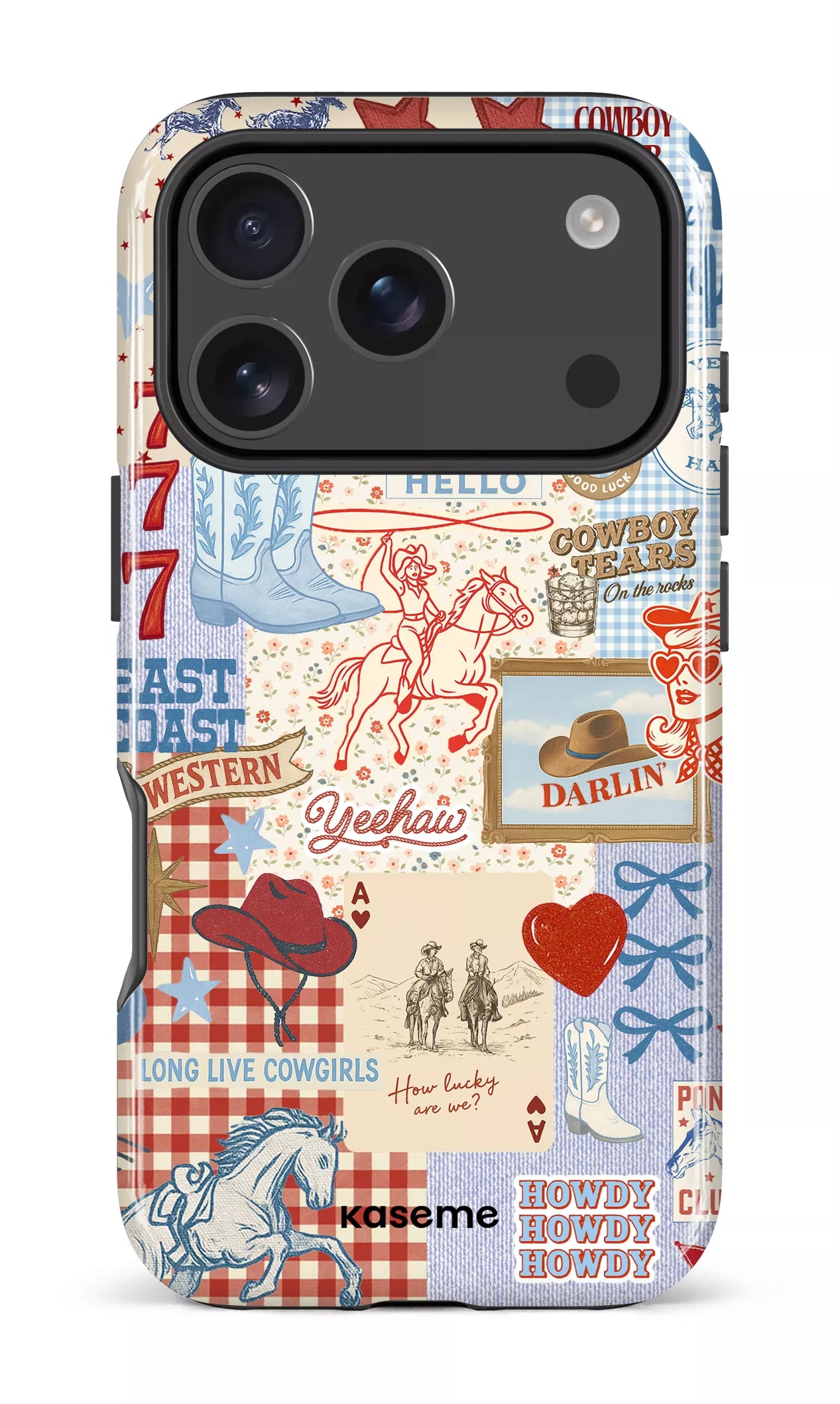 iPhone 17 Pro Impact Case Rodeo Romance -