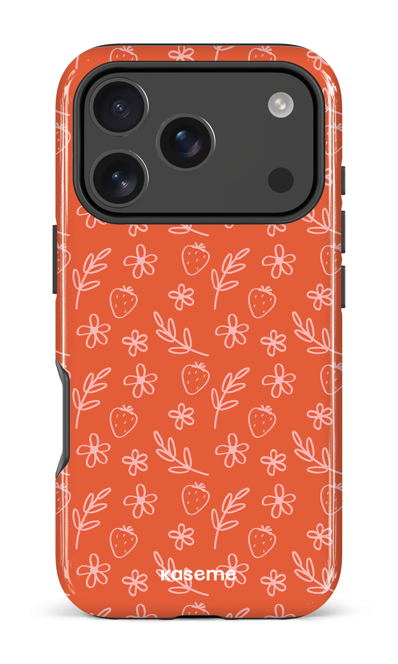 iPhone 17 Pro Impact Case Strawberry Summer -