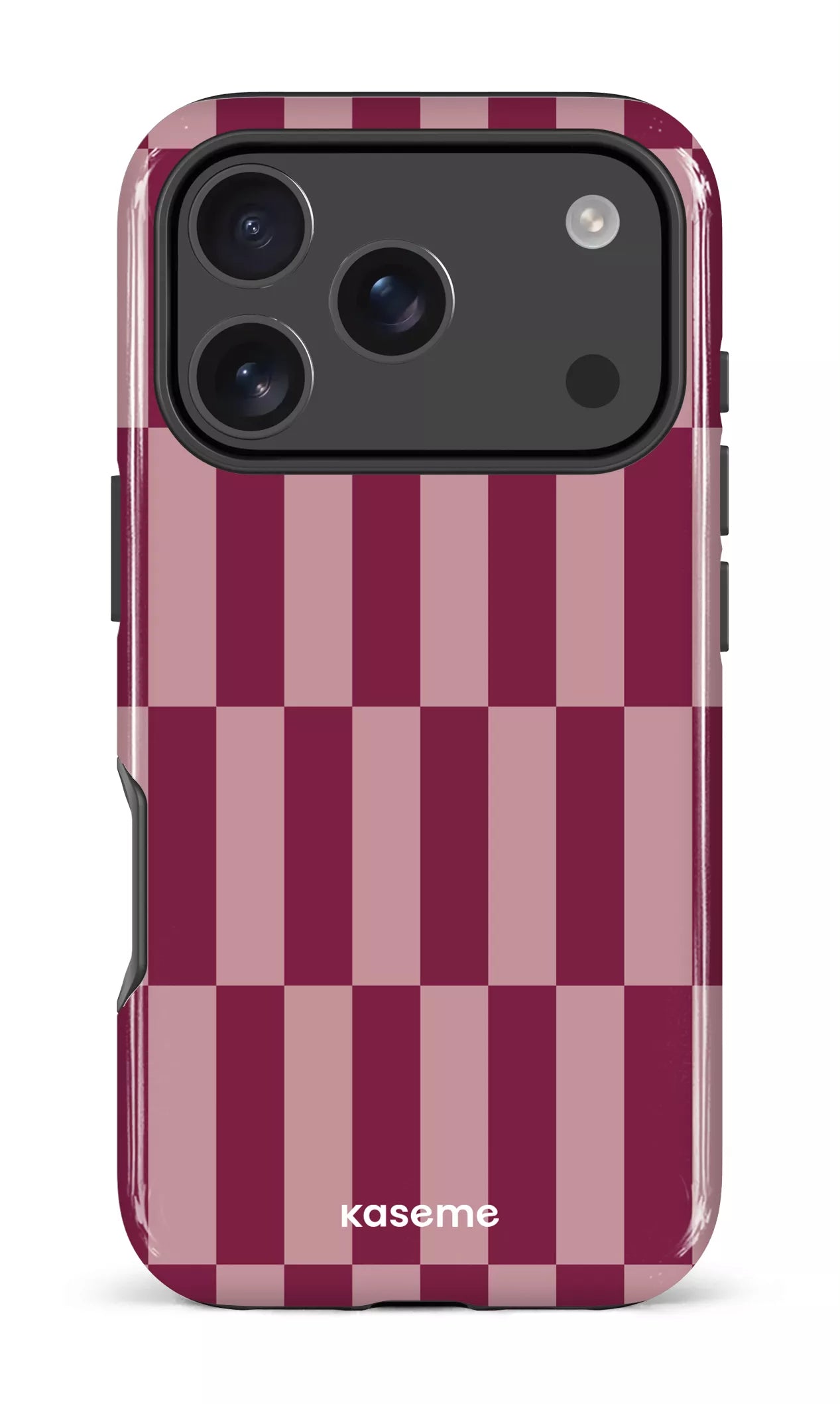 iPhone 17 Pro Impact Case Structured Burgundy -