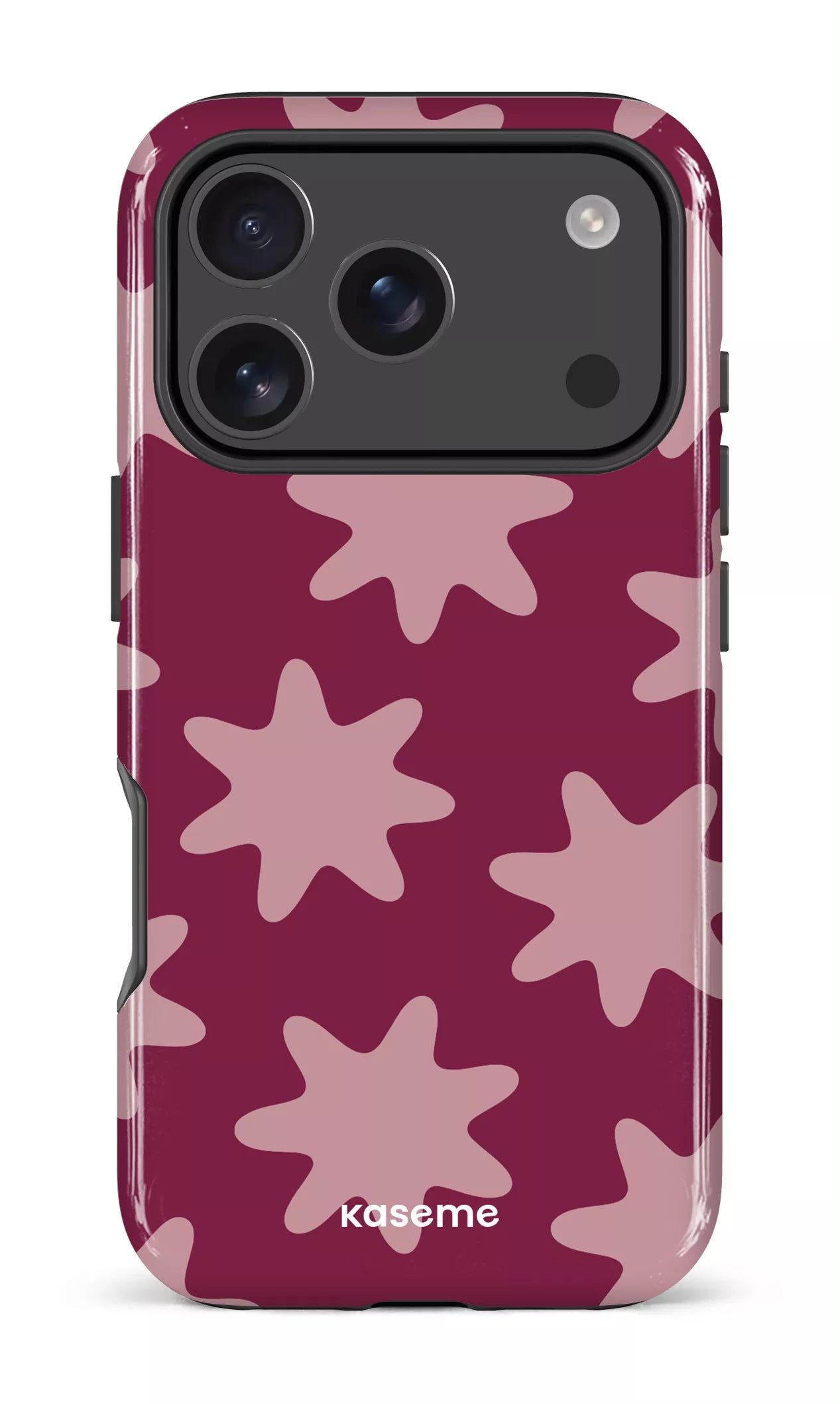 iPhone 17 Pro Impact Case Unframed Burgundy -