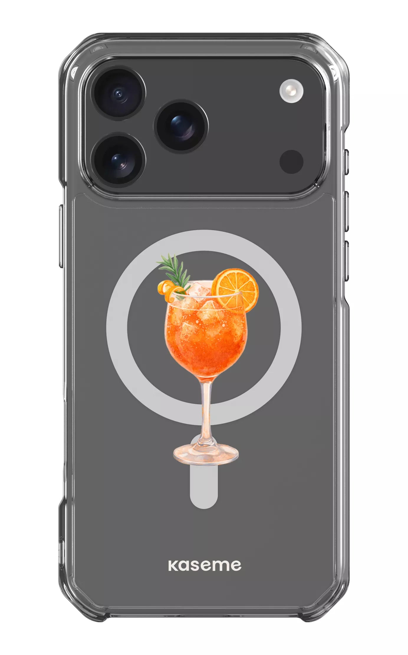 iPhone 17 Pro Max Clear Case Magsafe Aperol Sunset Clear Case -