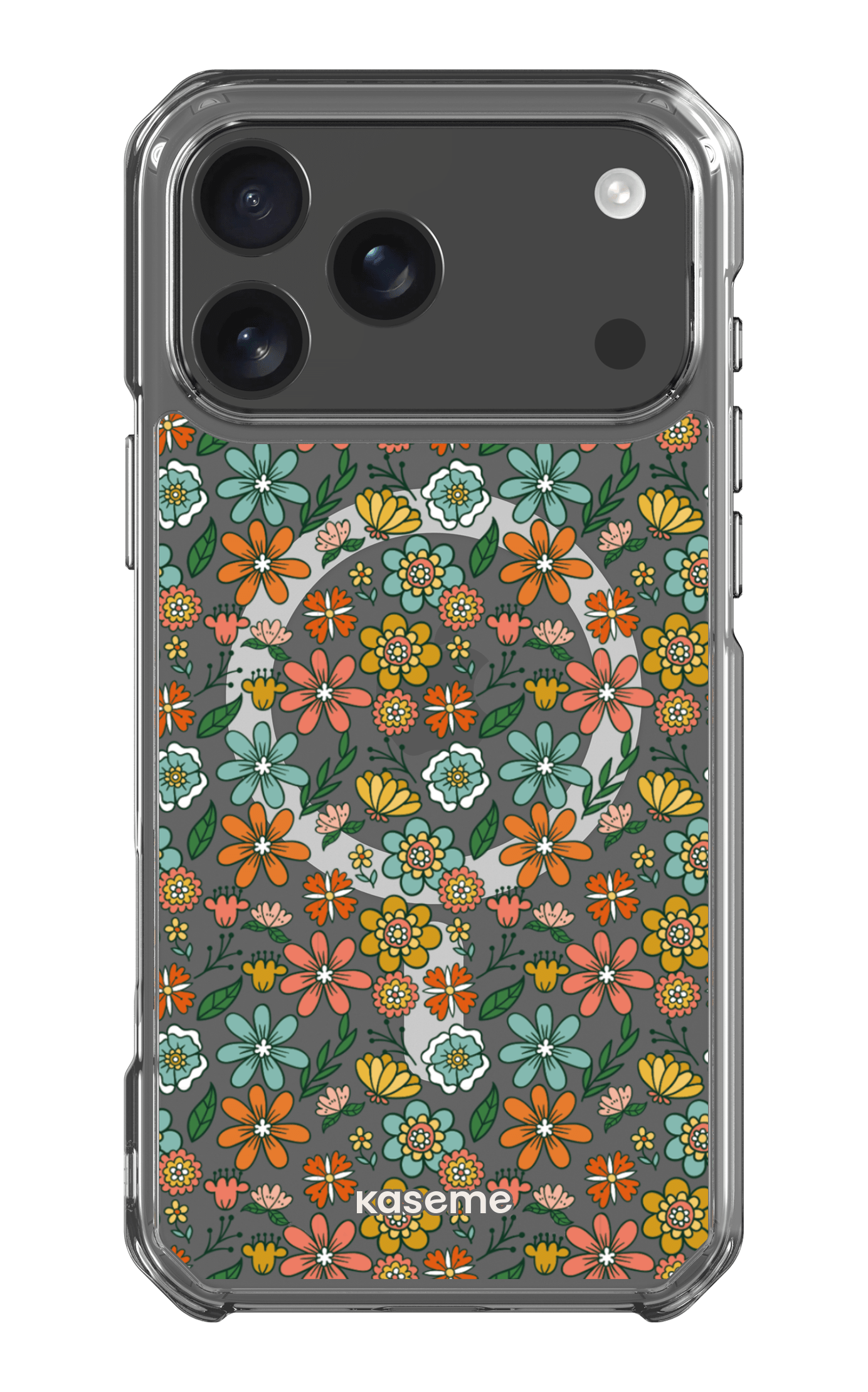 iPhone 17 Pro Max Clear Case Magsafe Bohemian Clear Case -