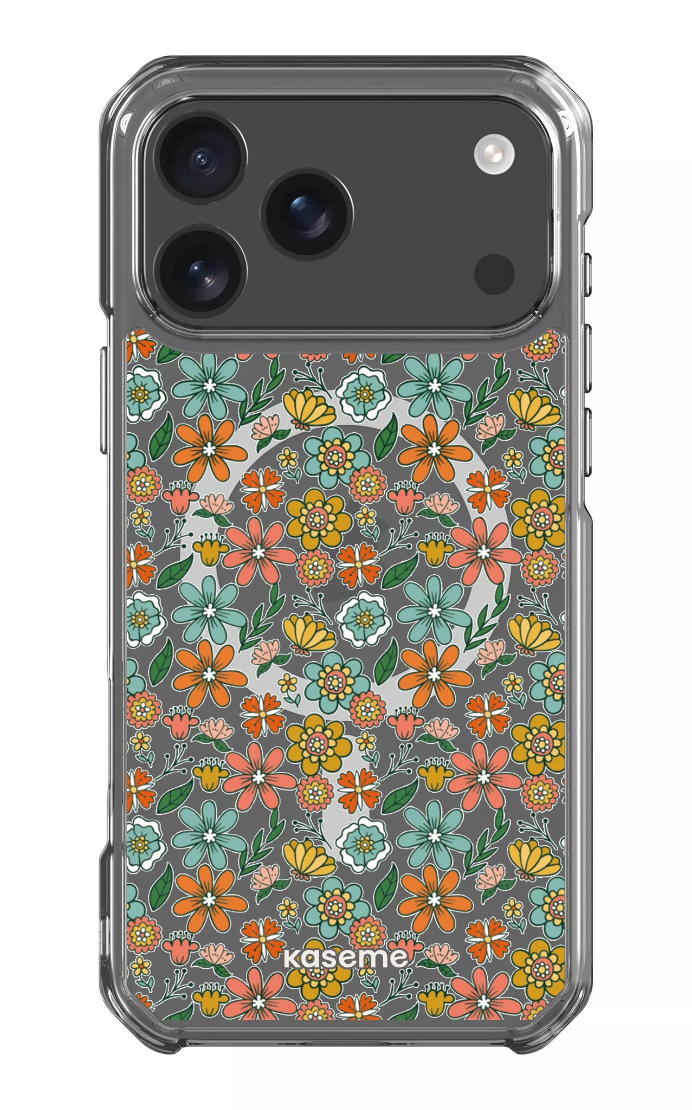 iPhone 17 Pro Max Clear Case Magsafe Bohemian Clear Case -