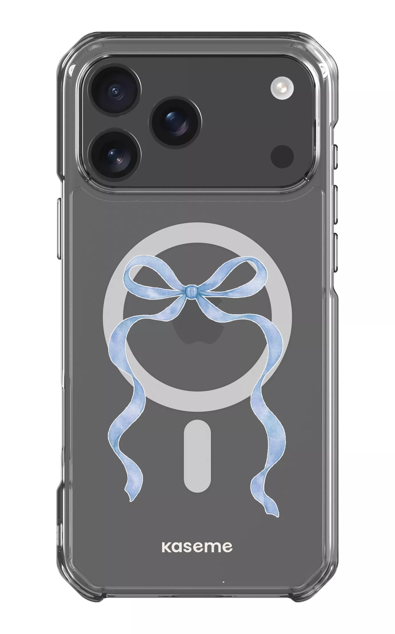 iPhone 17 Pro Max Clear Case Magsafe Celeste Blue Clear Case -
