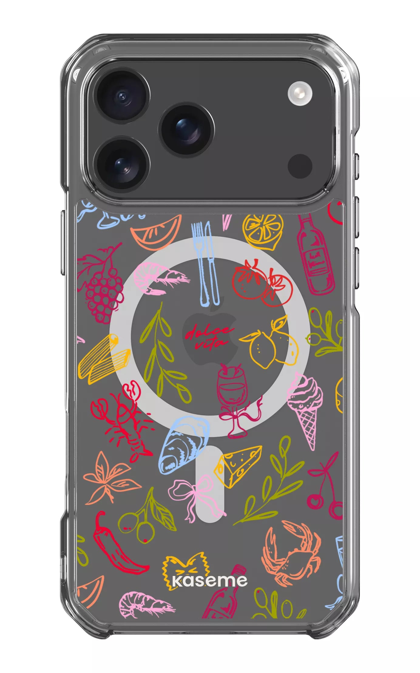 iPhone 17 Pro Max Clear Case Magsafe Cucina Viva Clear Case -
