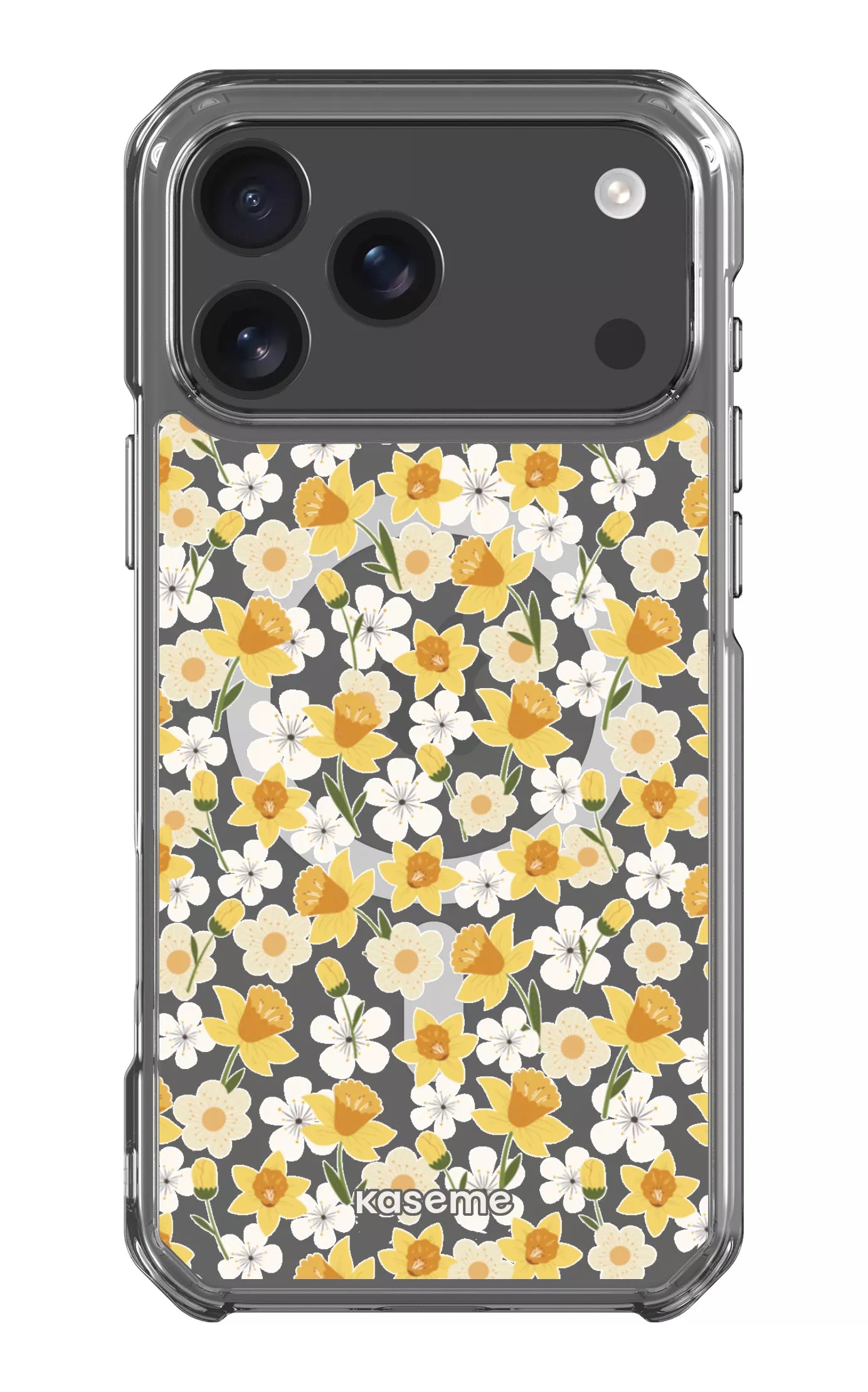 iPhone 17 Pro Max Clear Case Magsafe Daffodil Clear Case -