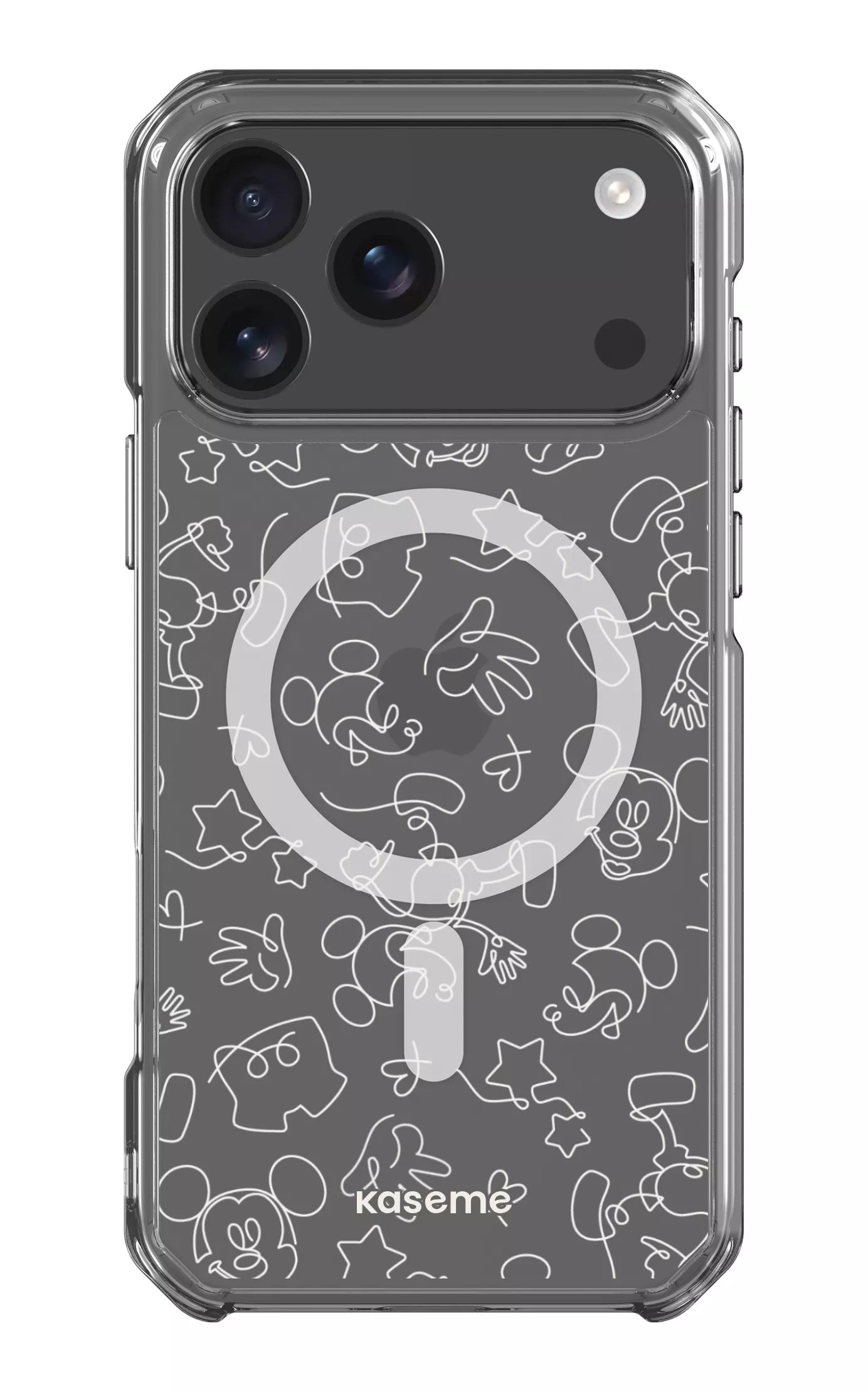 iPhone 17 Pro Max Clear Case Magsafe Doodle Clear Case -