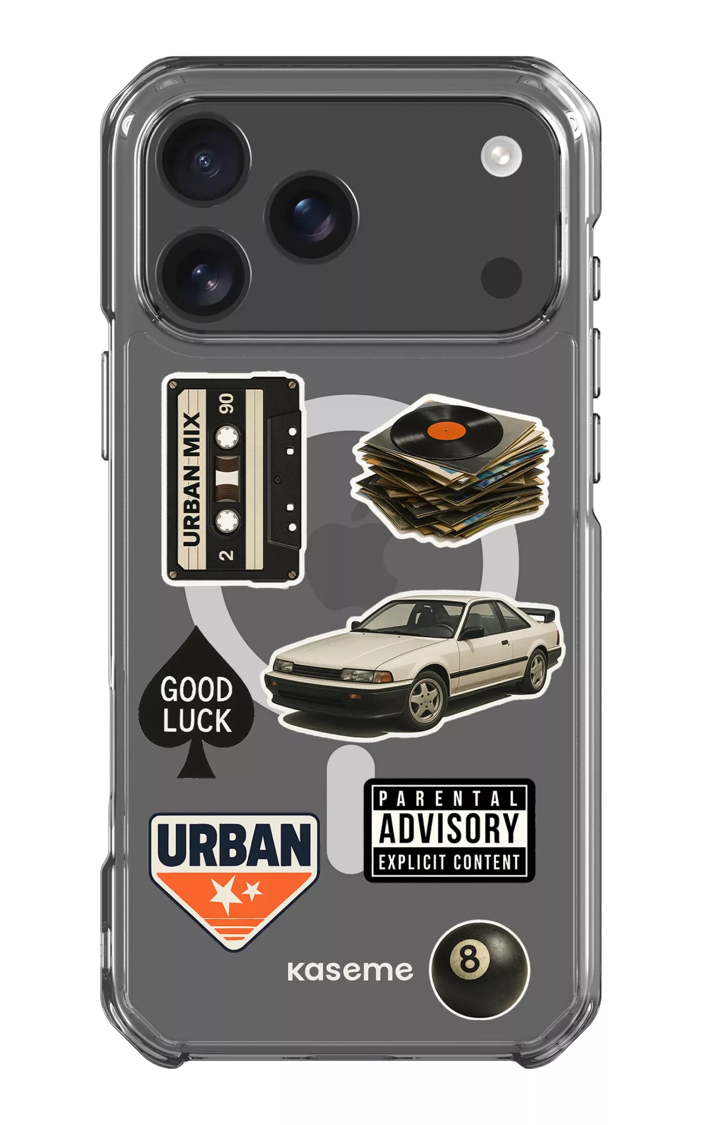 iPhone 17 Pro Max Clear Case Magsafe Downtown Clear Case -