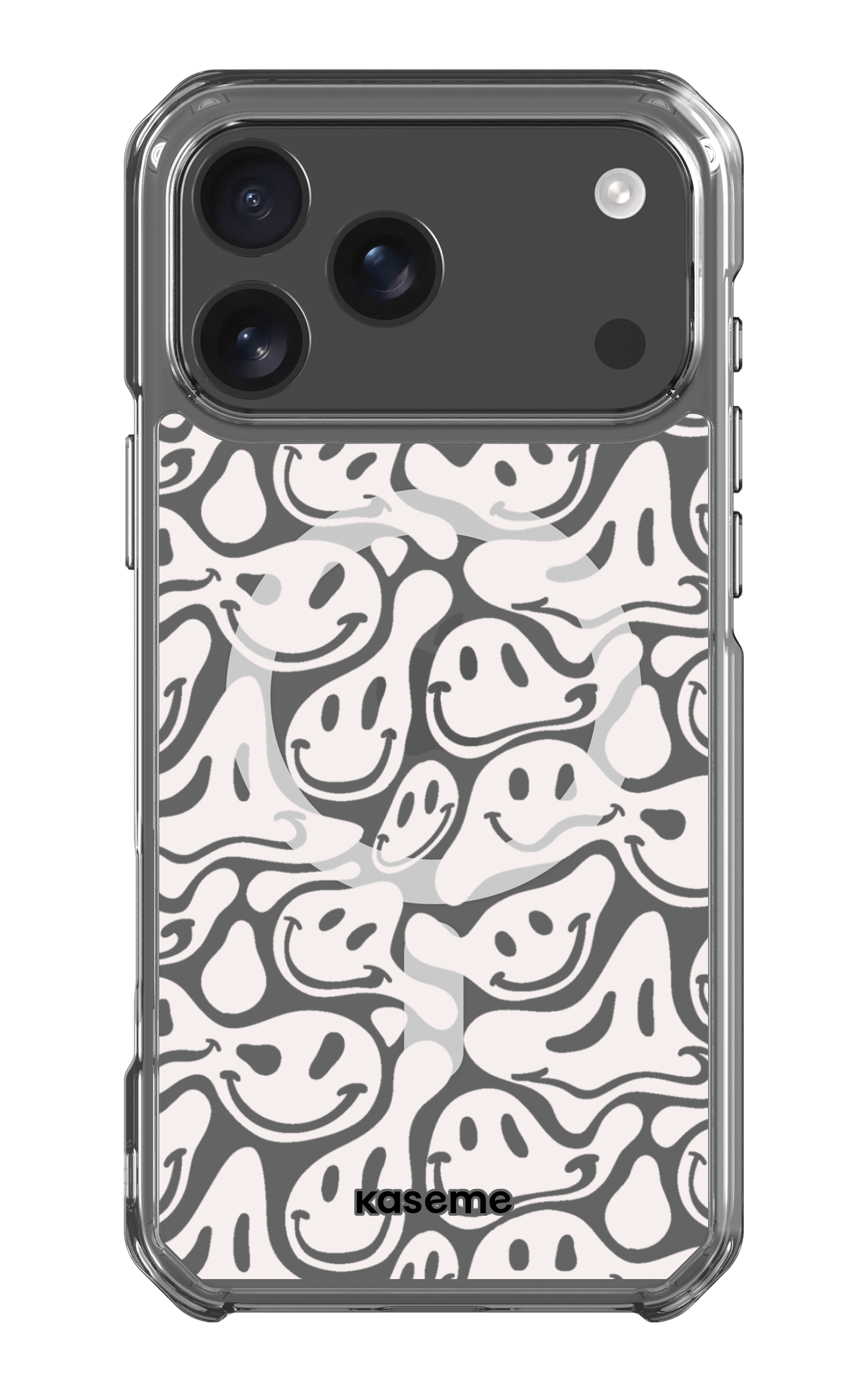 iPhone 17 Pro Max Clear Case Magsafe Dystopia Clear Case -