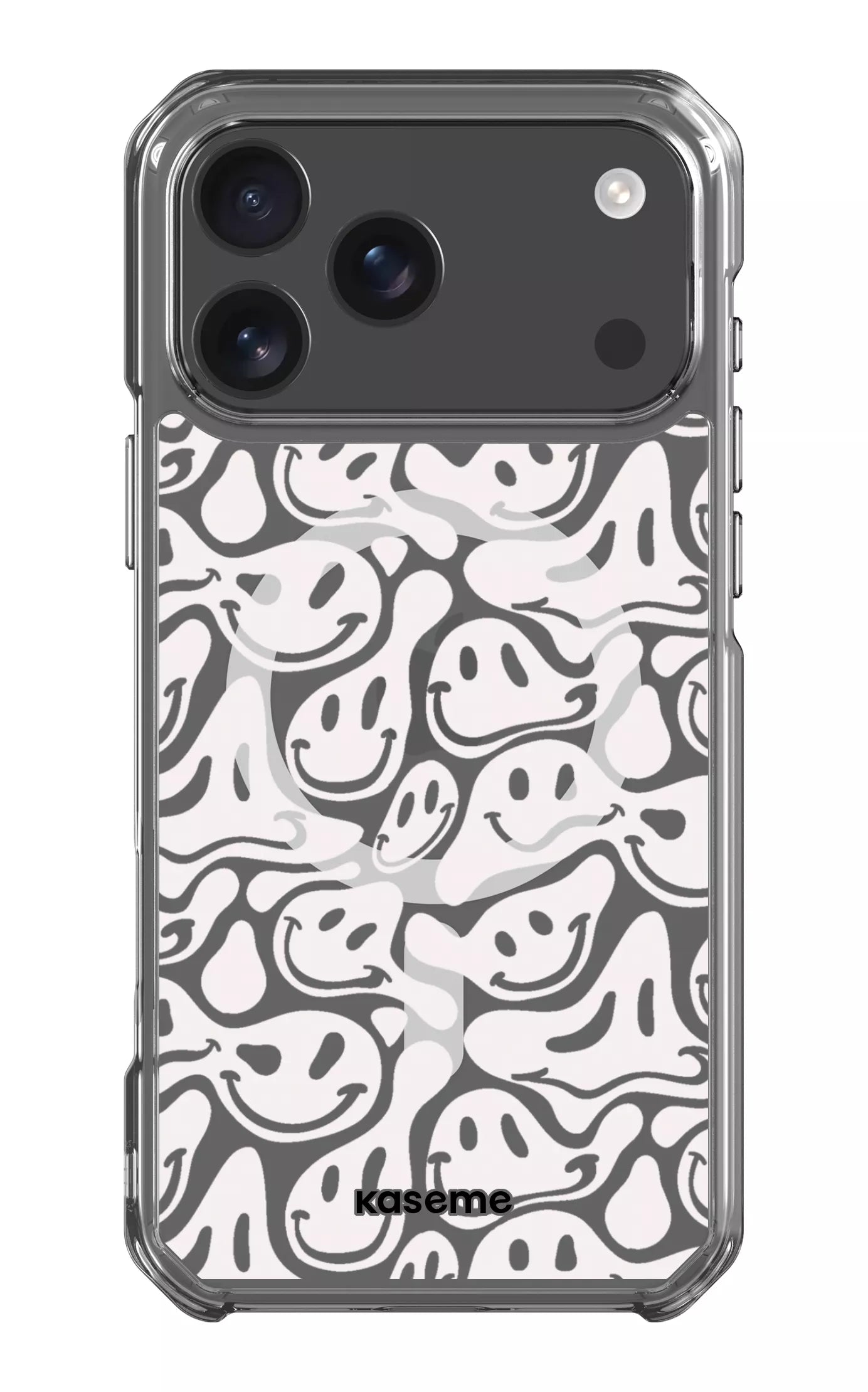 iPhone 17 Pro Max Clear Case Magsafe Dystopia Clear Case -