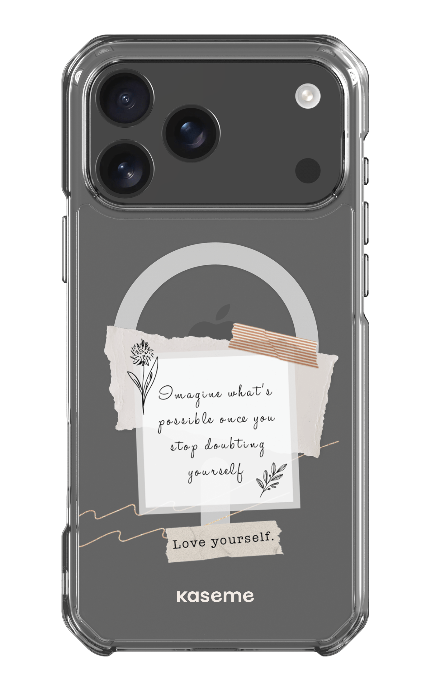 iPhone 17 Pro Max Clear Case Magsafe Faith Clear Case -