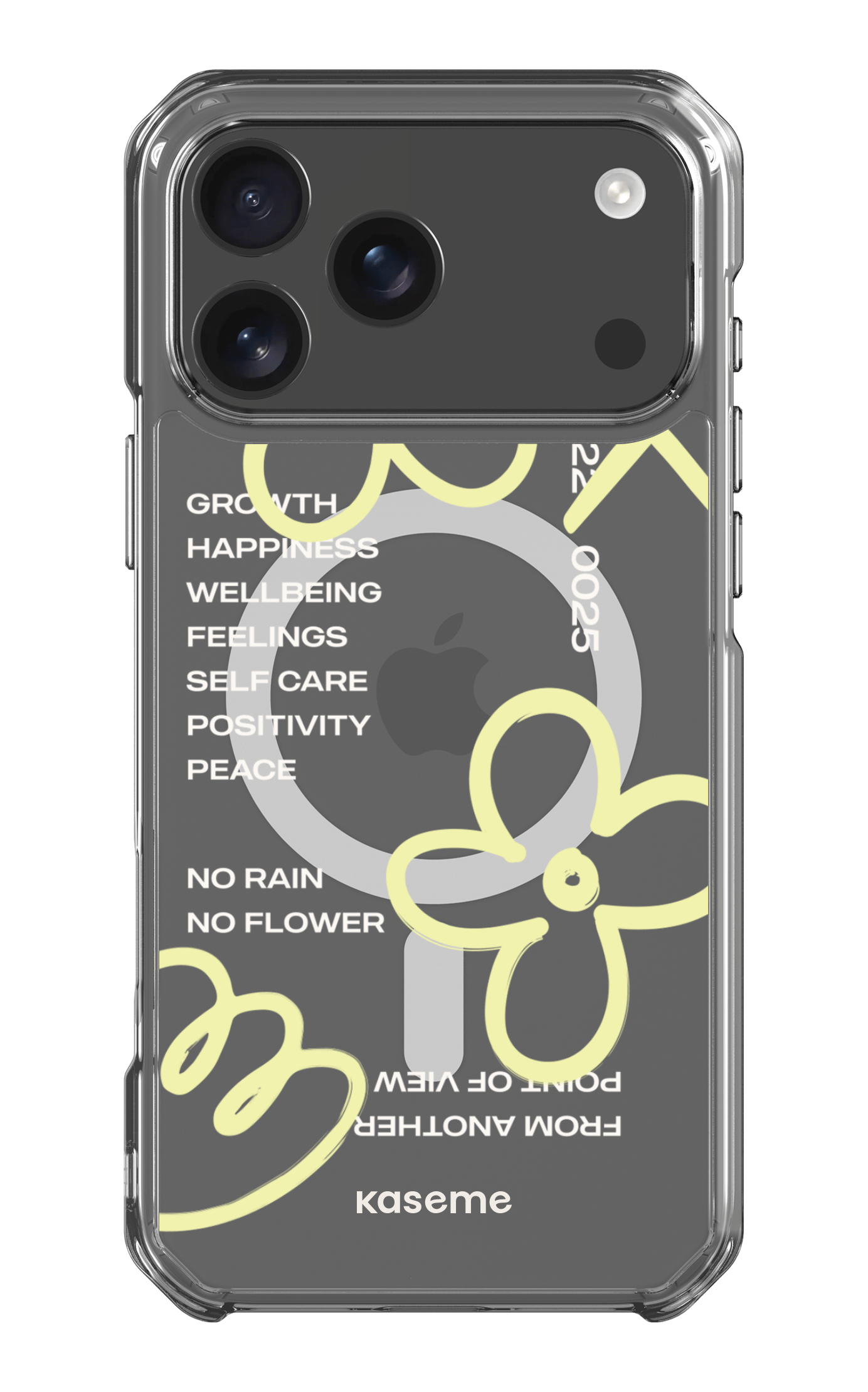 iPhone 17 Pro Max Clear Case Magsafe Feelings Clear Case -