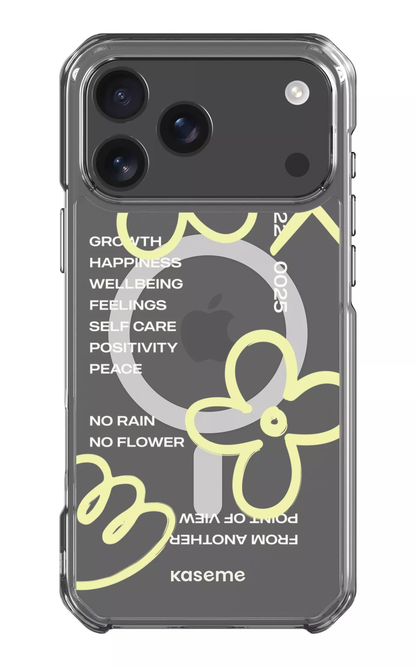 iPhone 17 Pro Max Clear Case Magsafe Feelings Clear Case -