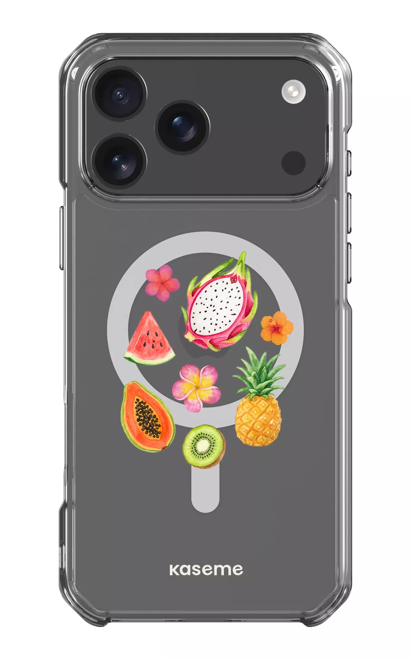iPhone 17 Pro Max Clear Case Magsafe Fresca Tropicale Clear Case -