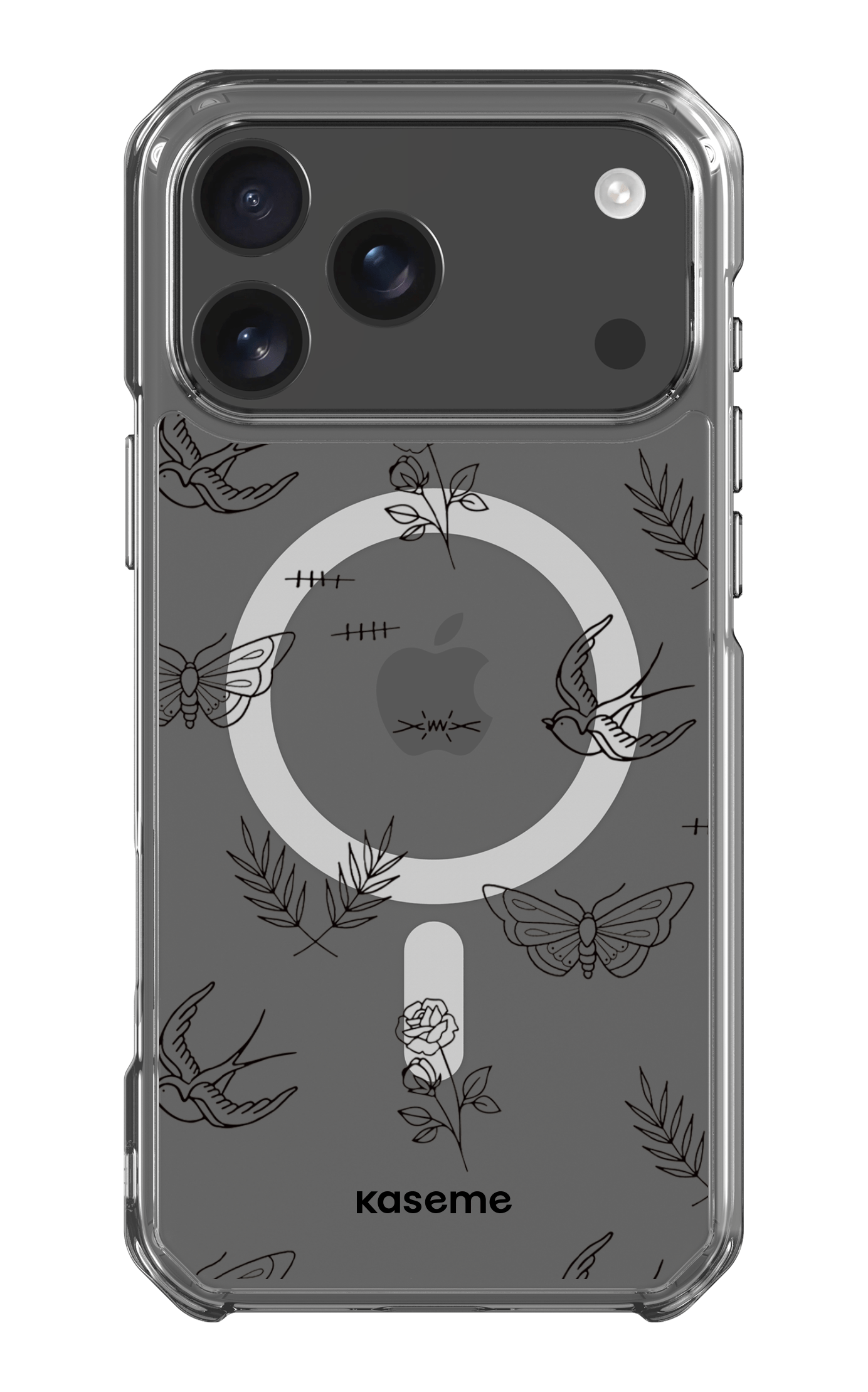 iPhone 17 Pro Max Clear Case Magsafe Ink Clear Case -