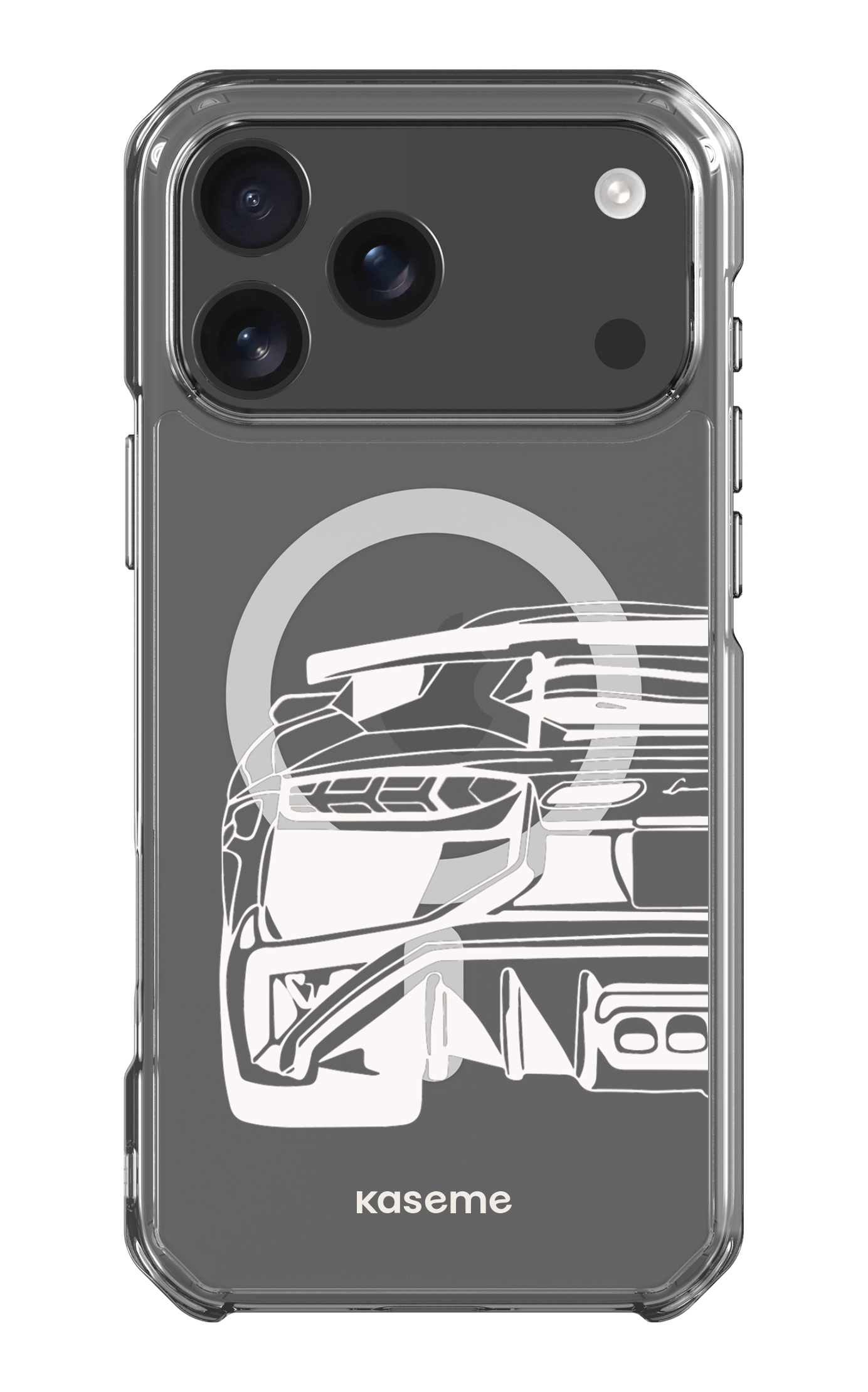 iPhone 17 Pro Max Clear Case Magsafe Lambo Clear Case -