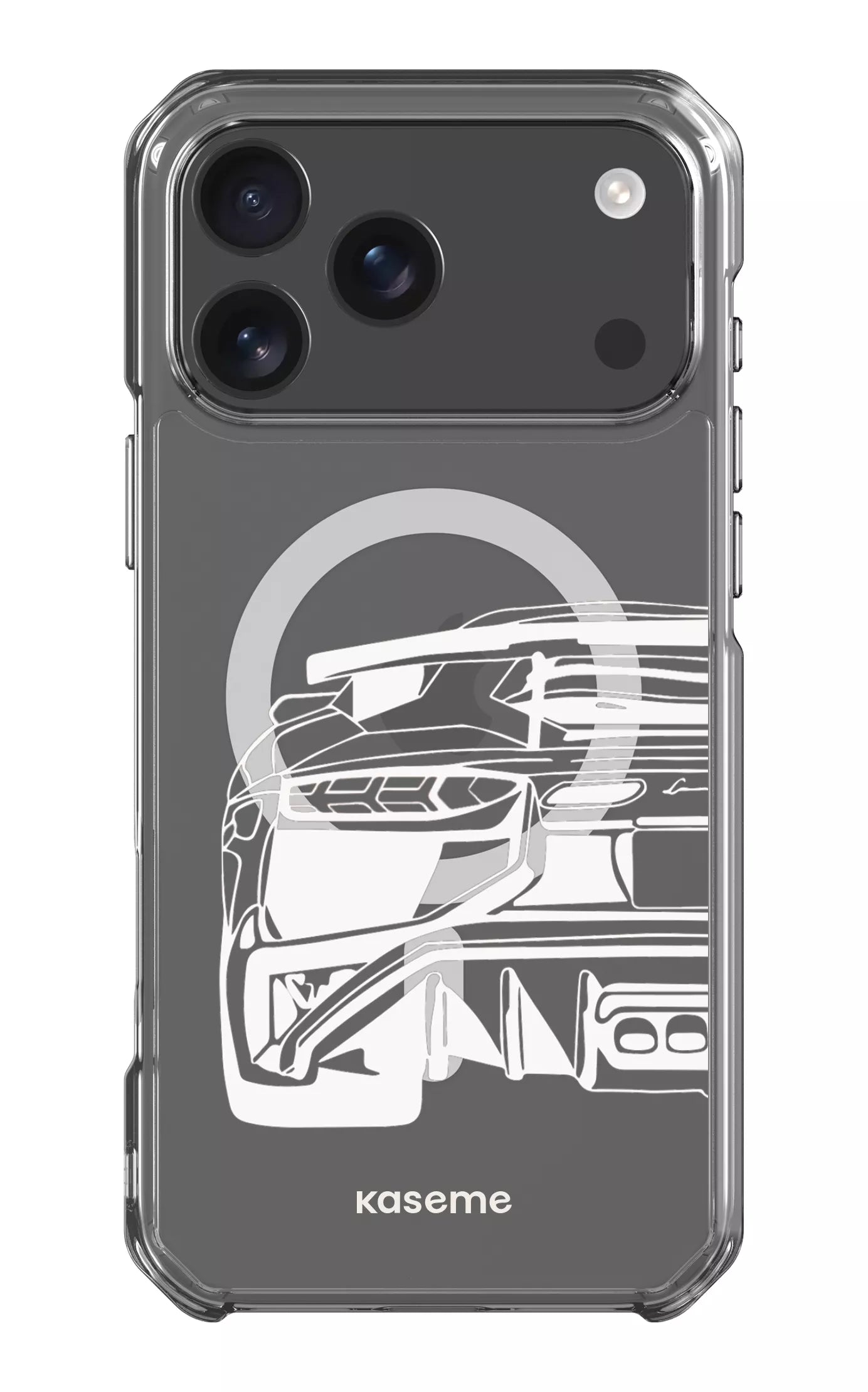 iPhone 17 Pro Max Clear Case Magsafe Lambo Clear Case -