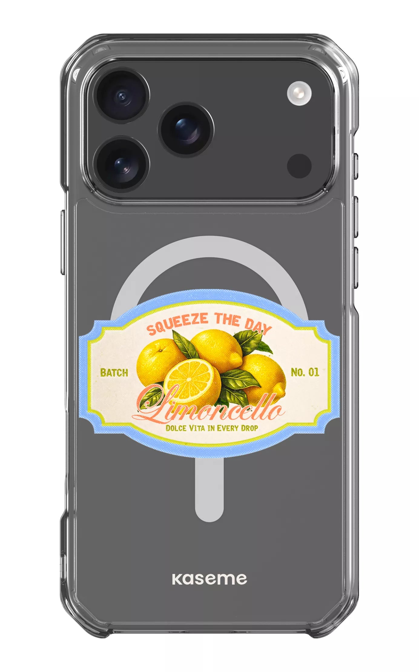 iPhone 17 Pro Max Clear Case Magsafe Limoncello Clear Case -