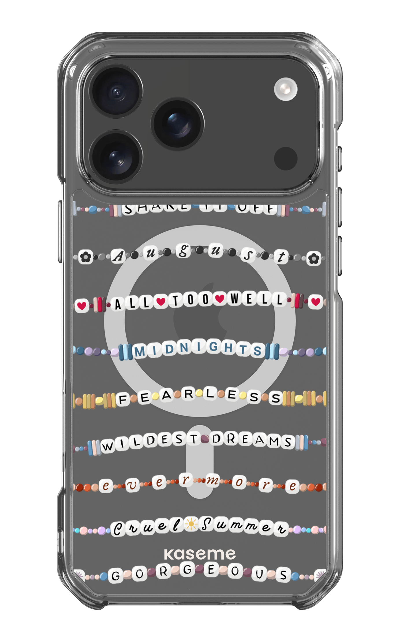 iPhone 17 Pro Max Clear Case Magsafe Love Story Clear Case -