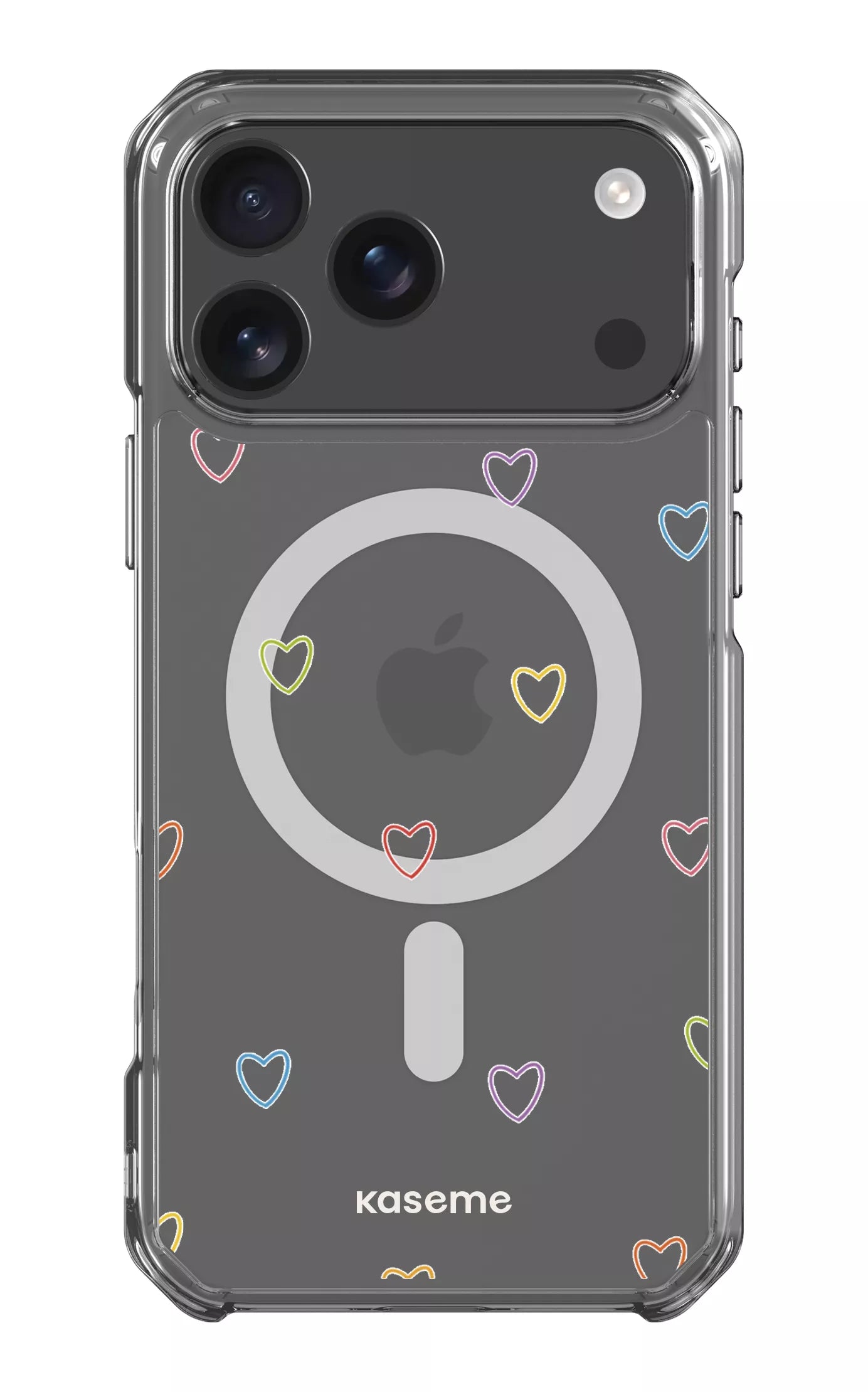 iPhone 17 Pro Max Clear Case Magsafe Love Wins Clear Case -