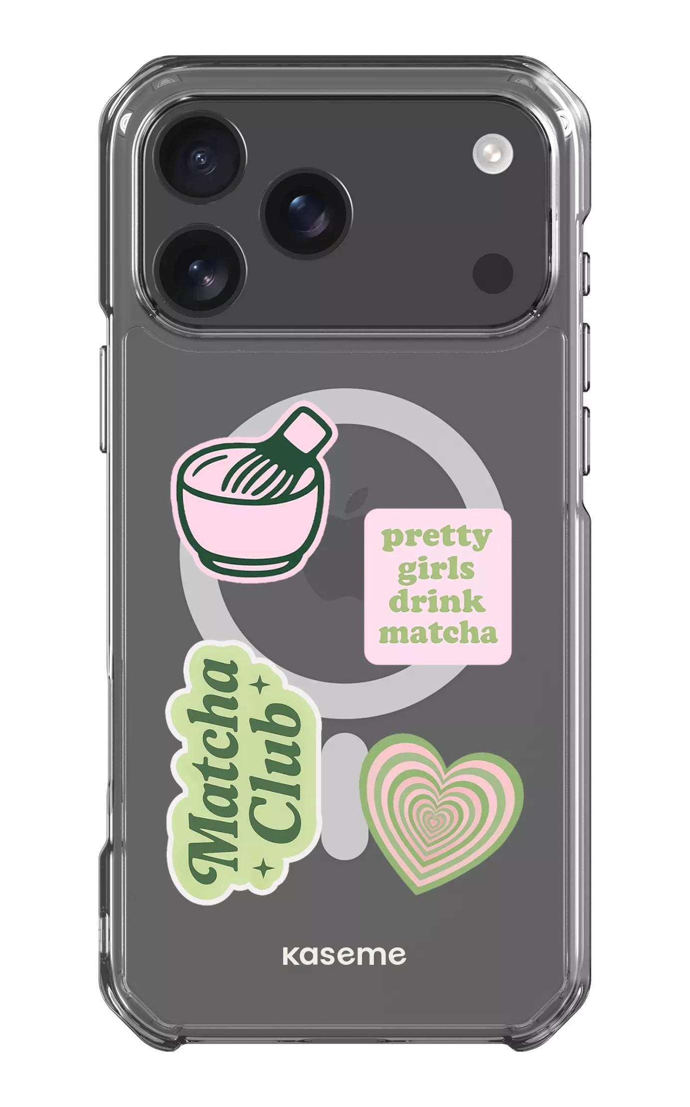 iPhone 17 Pro Max Clear Case Magsafe Matcha Clear Case -