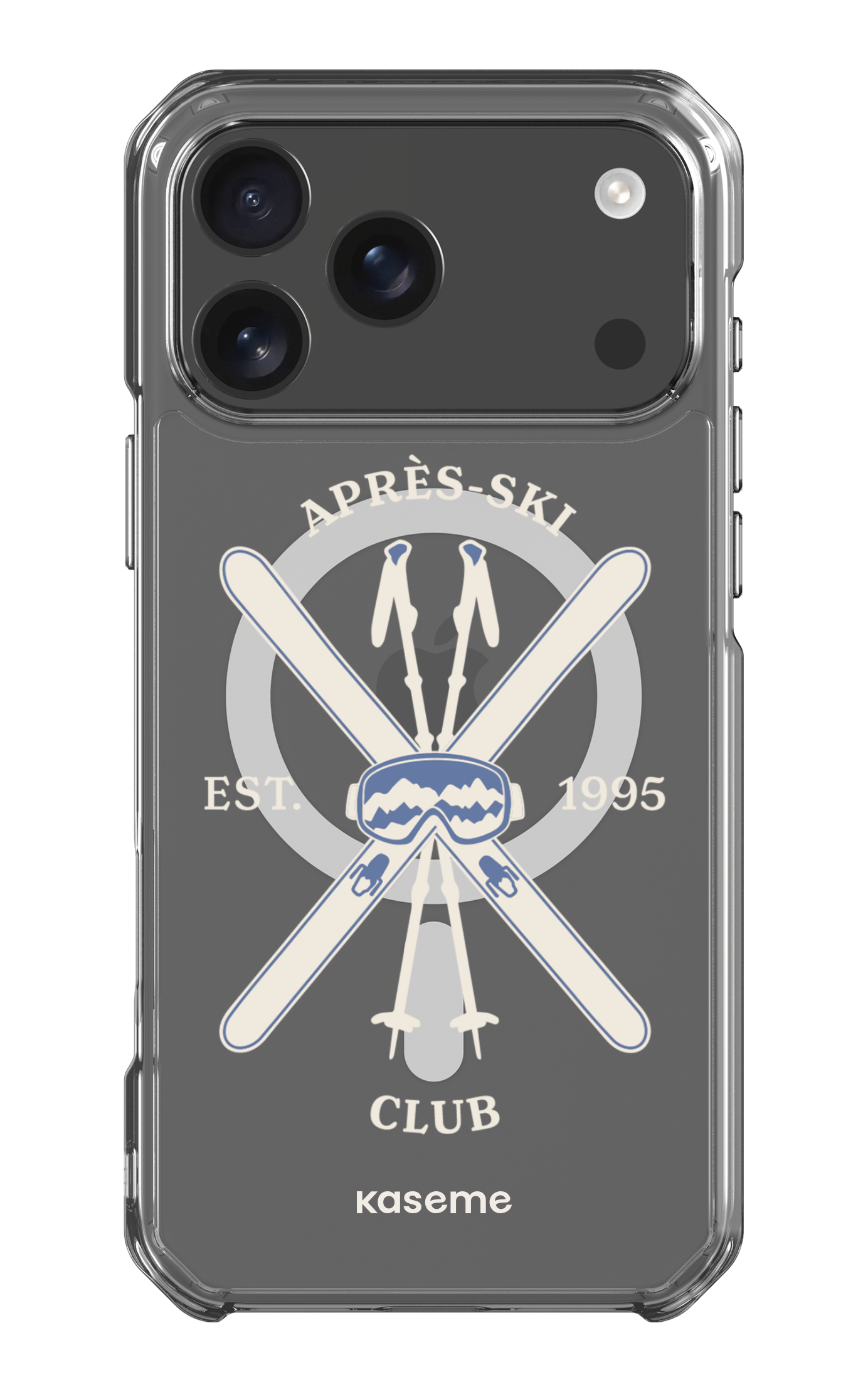 iPhone 17 Pro Max Clear Case Magsafe Off-Track Clear Case -