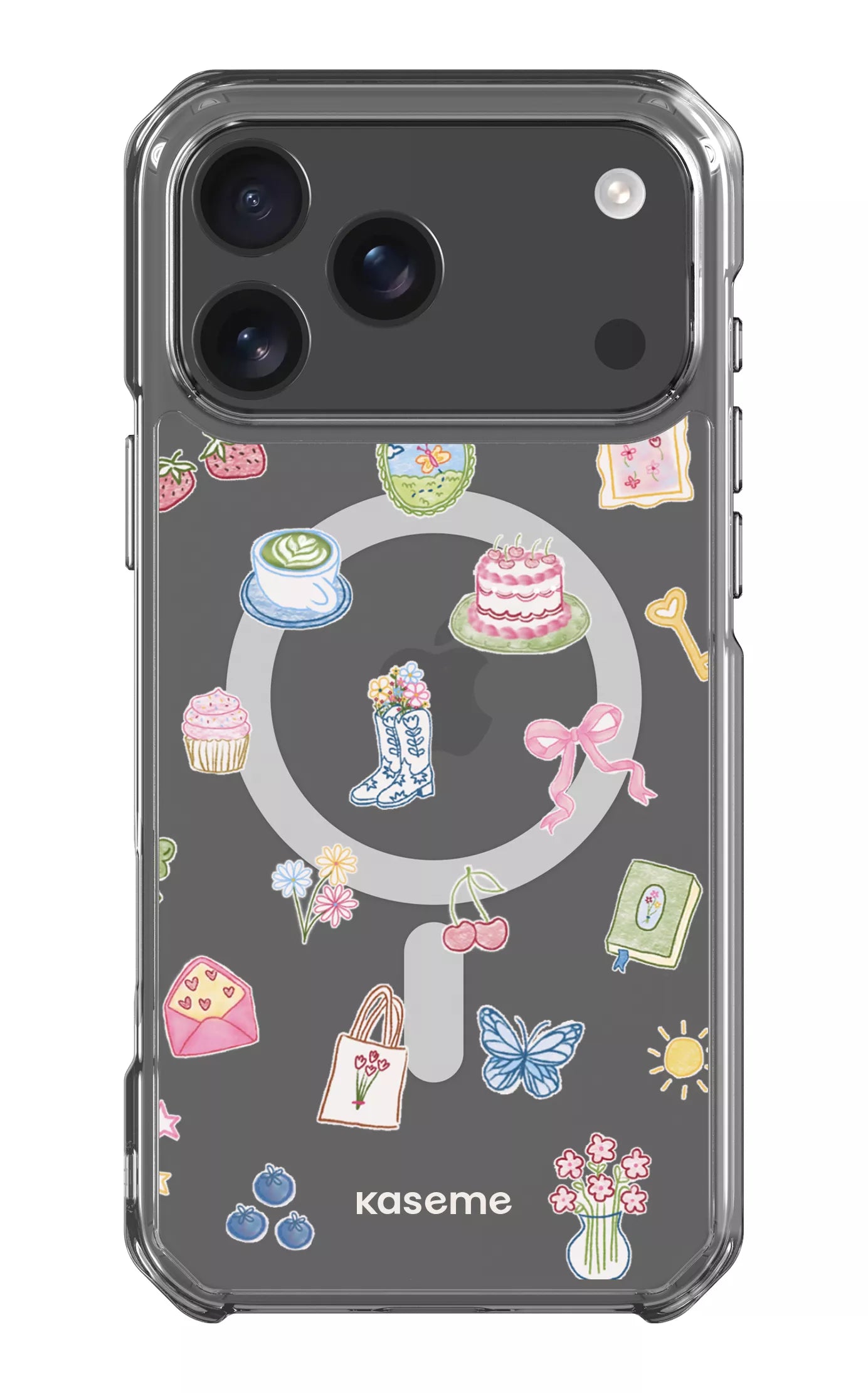 iPhone 17 Pro Max Clear Case Magsafe Poetry Clear Case -