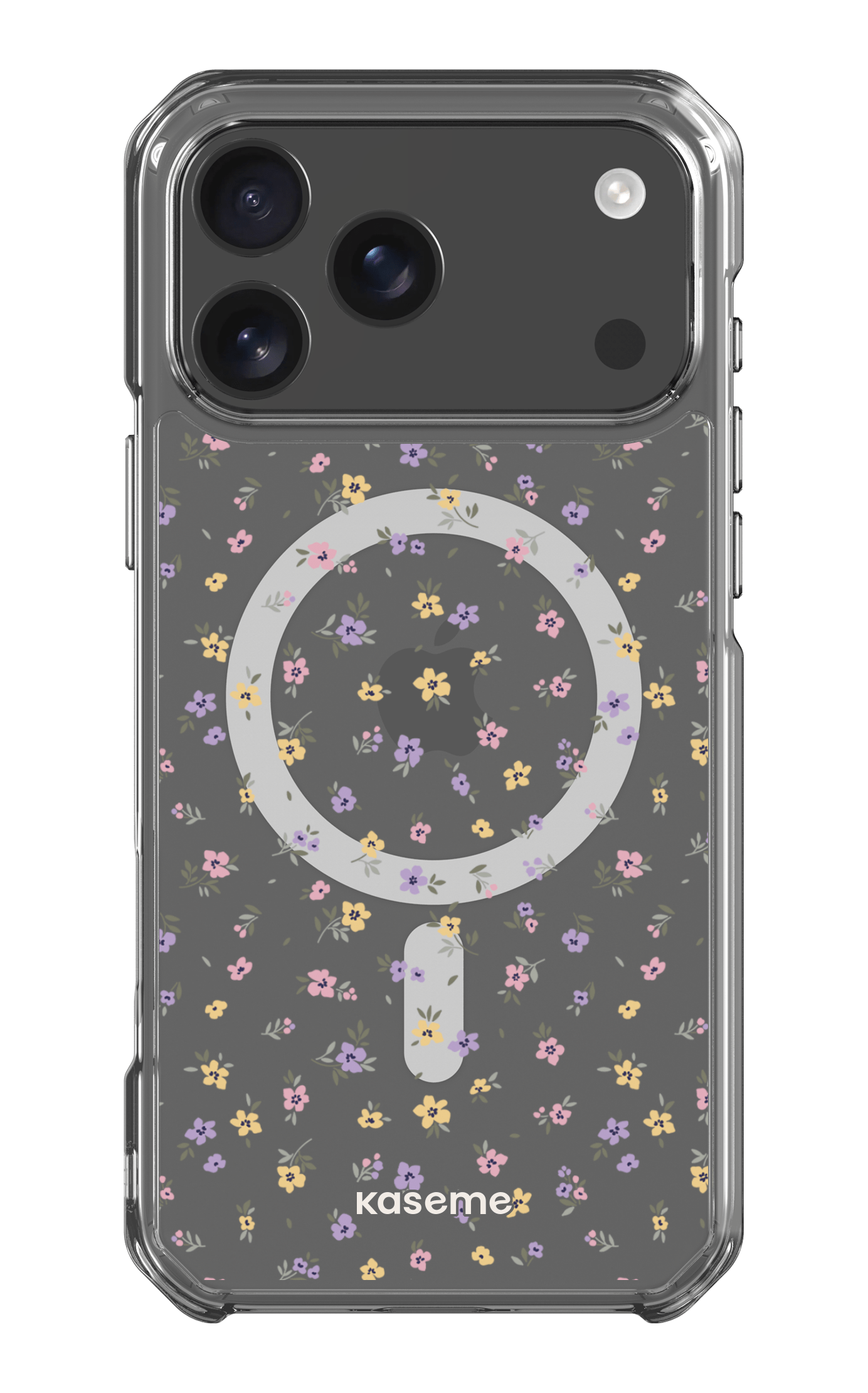 iPhone 17 Pro Max Clear Case Magsafe Porcelain Blossom Clear Case -