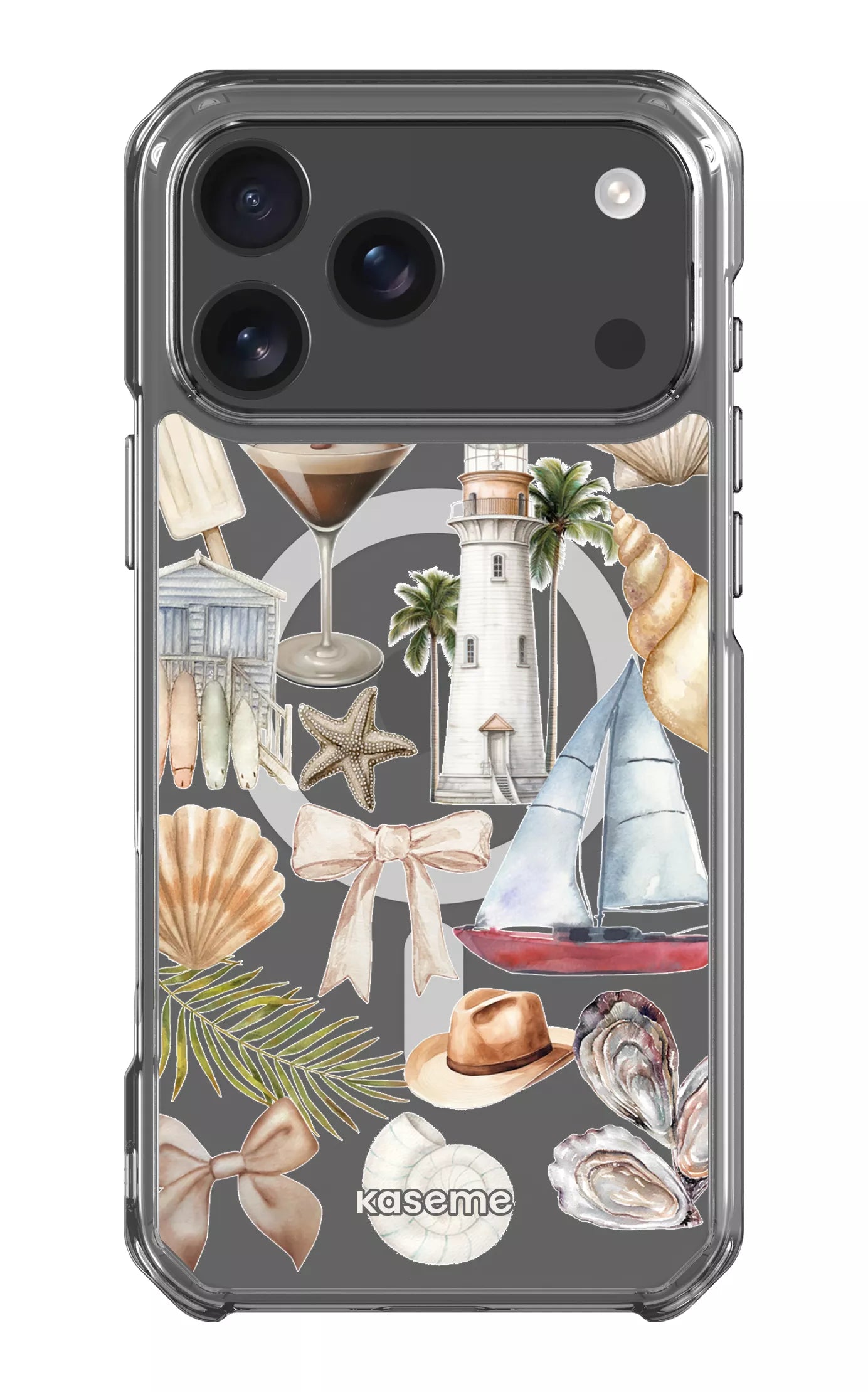 iPhone 17 Pro Max Clear Case Magsafe Riviera Clear Case -