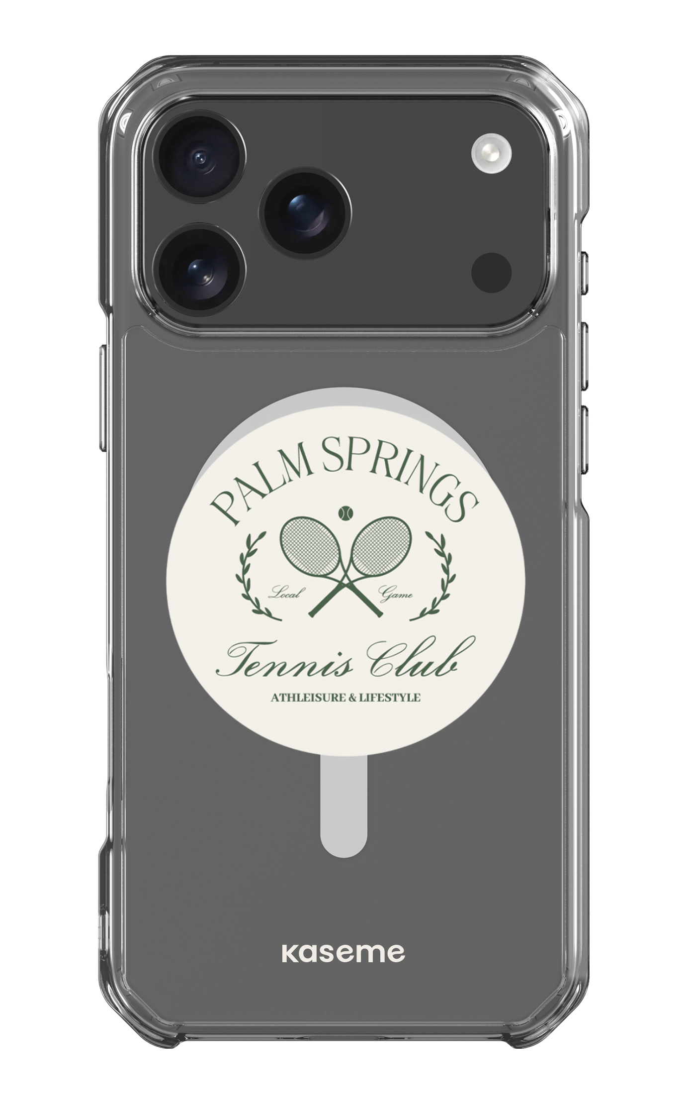 iPhone 17 Pro Max Clear Case Magsafe Serve it up Clear Case -