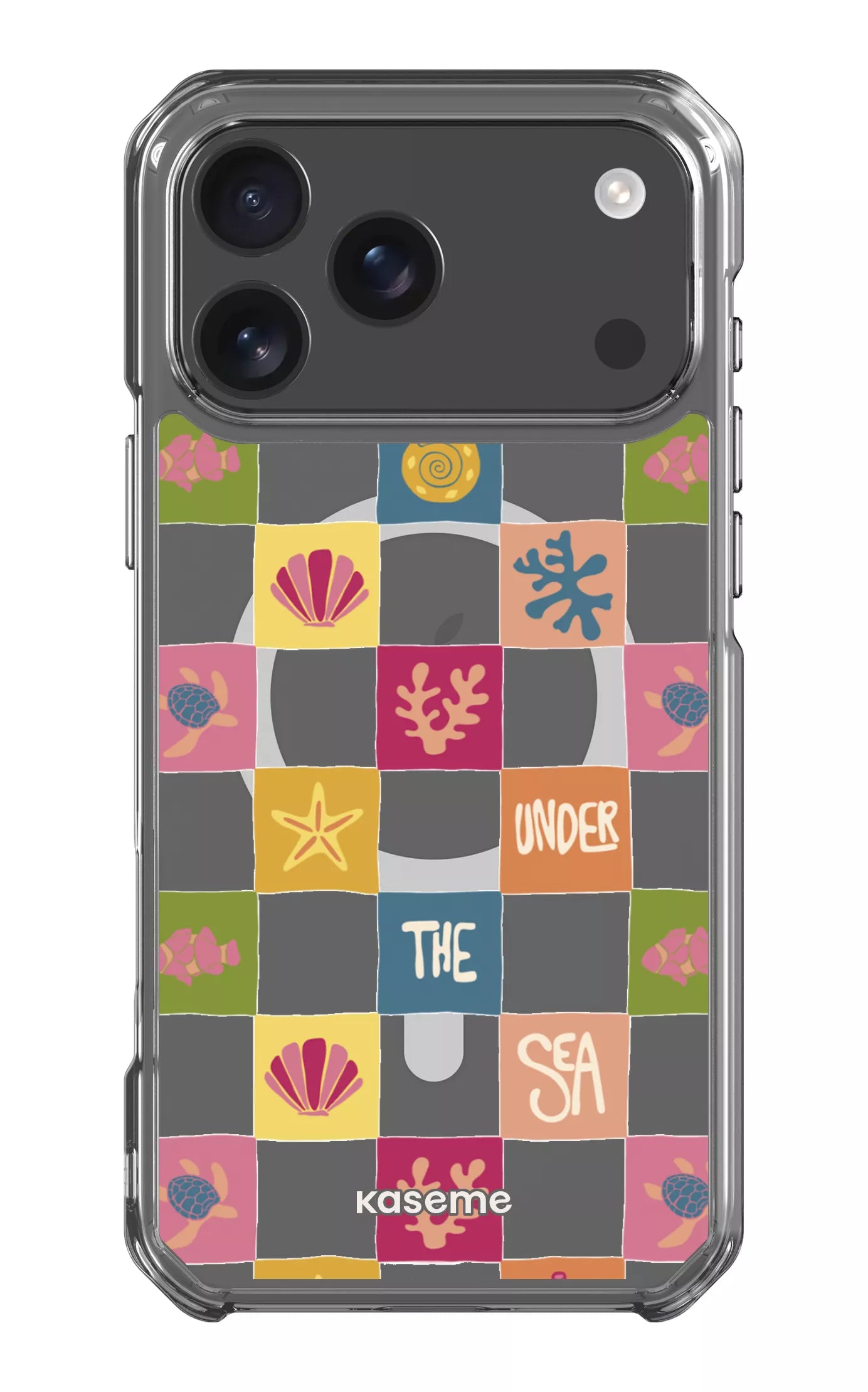 iPhone 17 Pro Max Clear Case Magsafe Under the sea Clear Case -