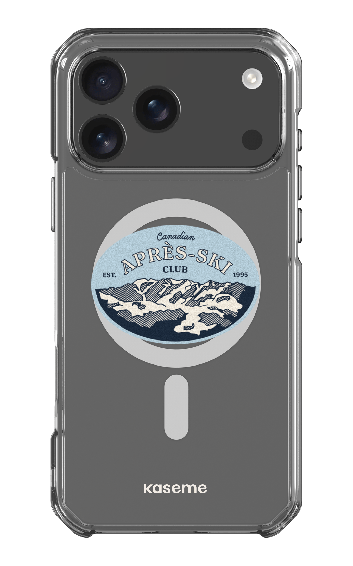 iPhone 17 Pro Max Clear Case Magsafe Whistler Clear Case -