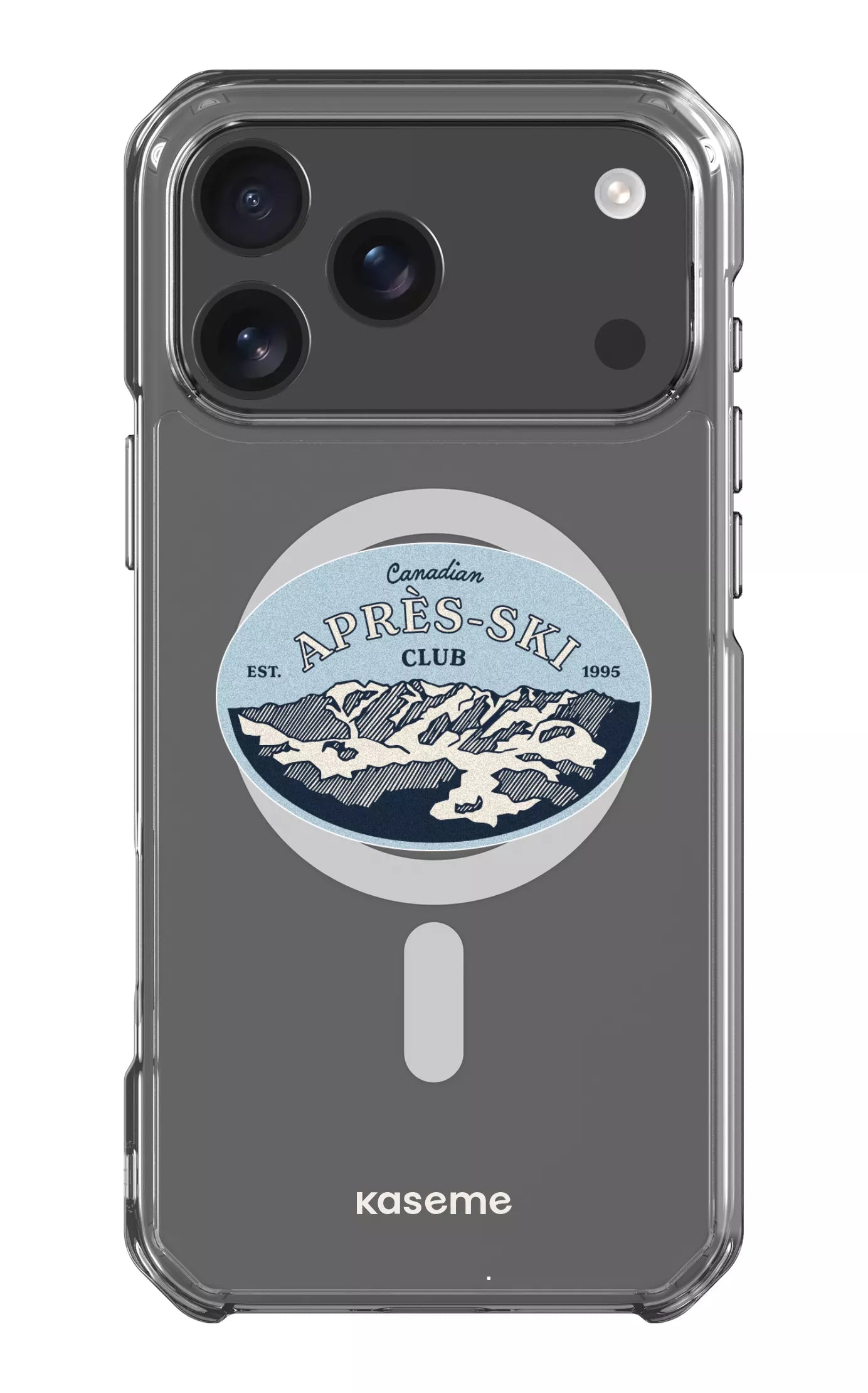 iPhone 17 Pro Max Clear Case Magsafe Whistler Clear Case -