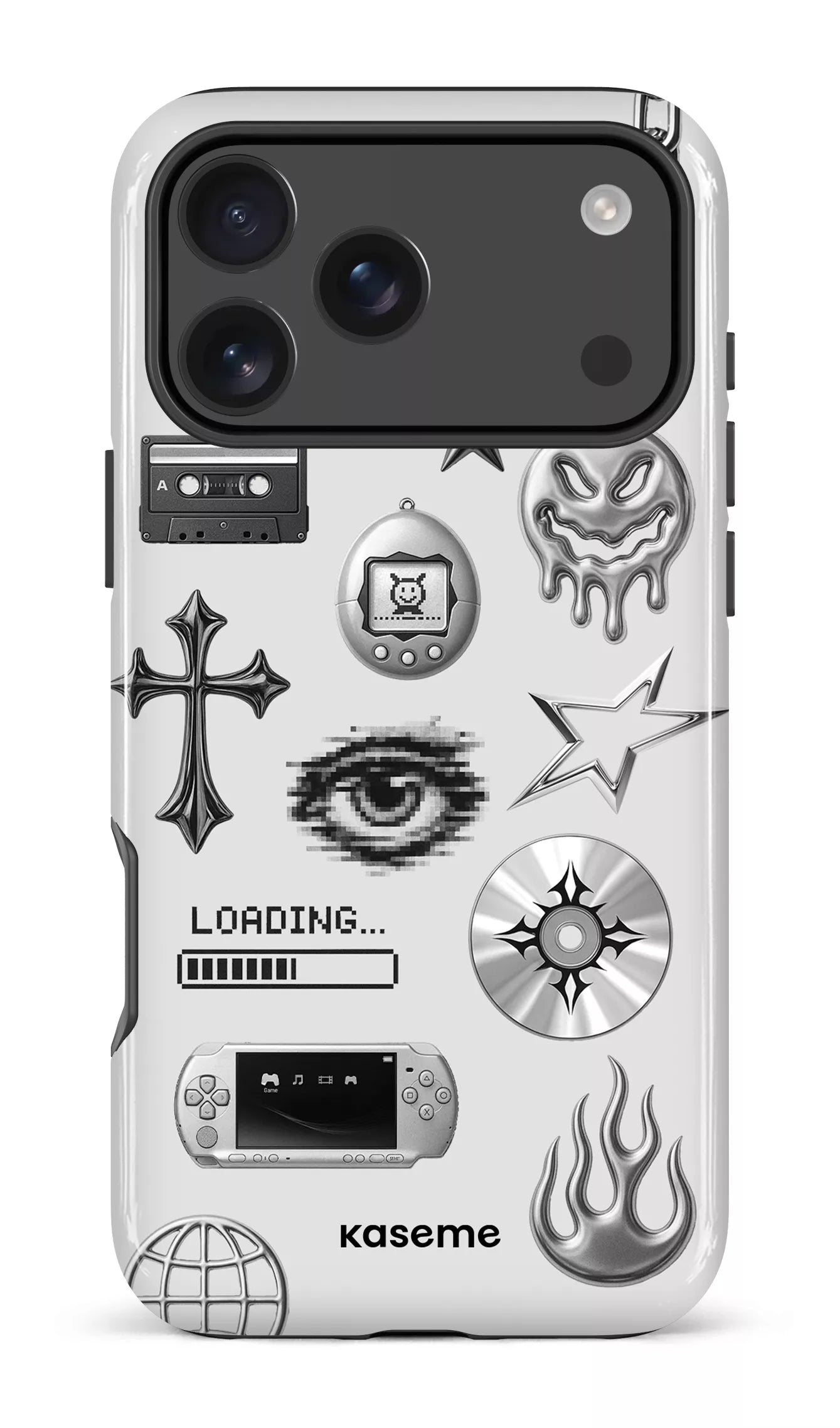iPhone 17 Pro Max Impact Case Chrome -