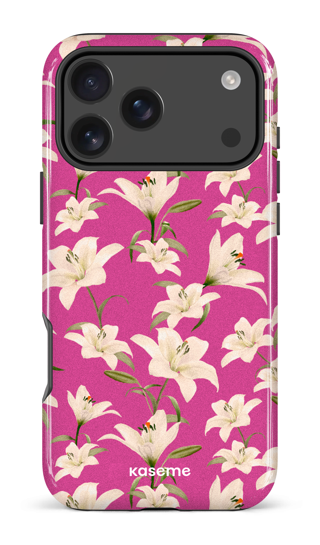 iPhone 17 Pro Max Impact Case Eleanor Raspberry -