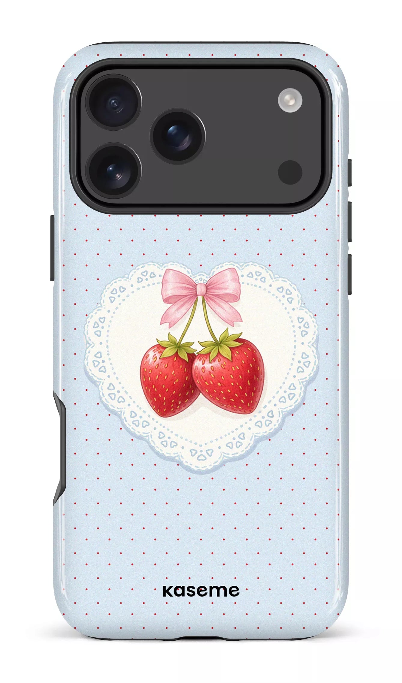 iPhone 17 Pro Max Impact Case Fresa Lace Blue -