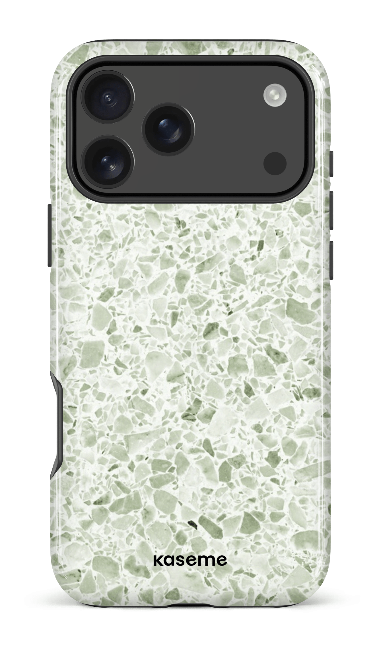 iPhone 17 Pro Max Impact Case Frozen stone green -