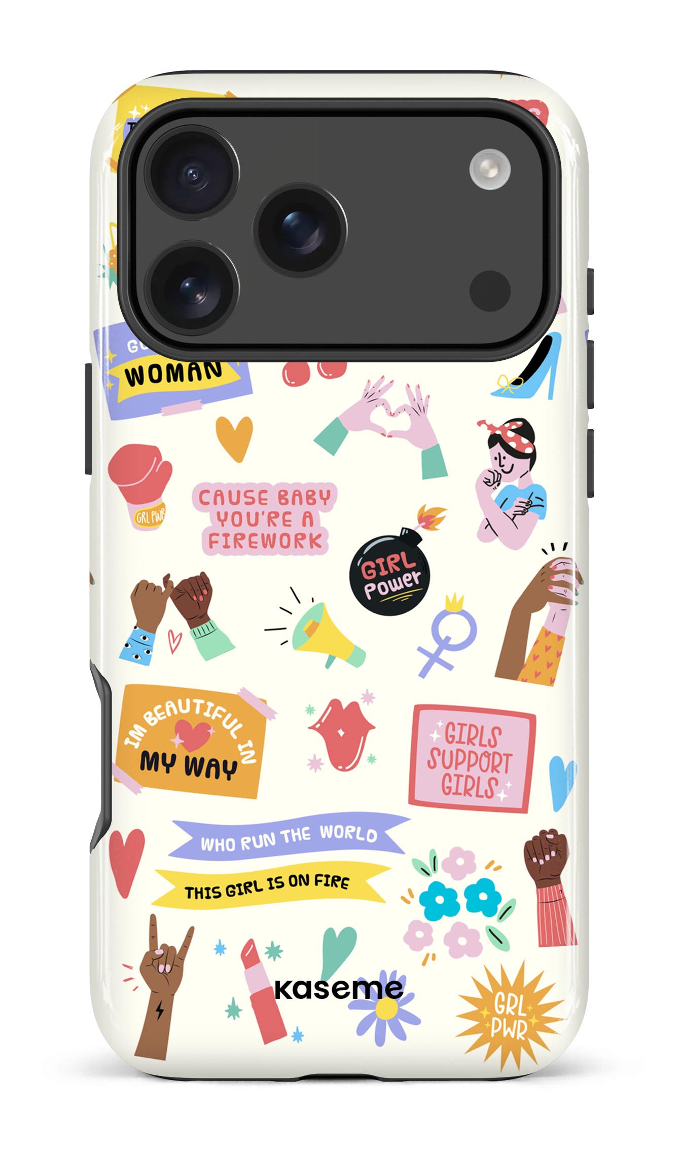 iPhone 17 Pro Max Impact Case Girl Boss -