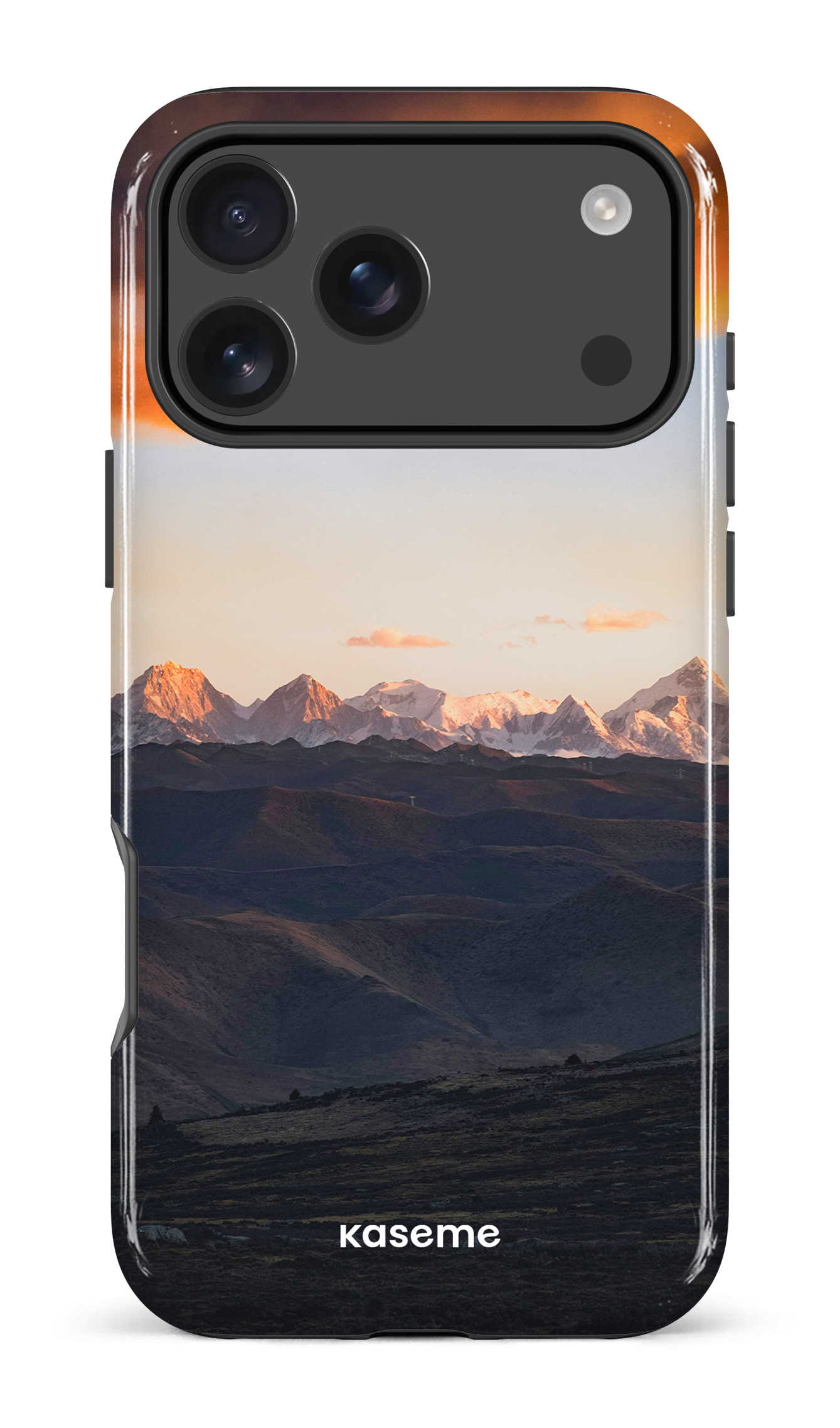 iPhone 17 Pro Max Impact Case Golden Peaks -