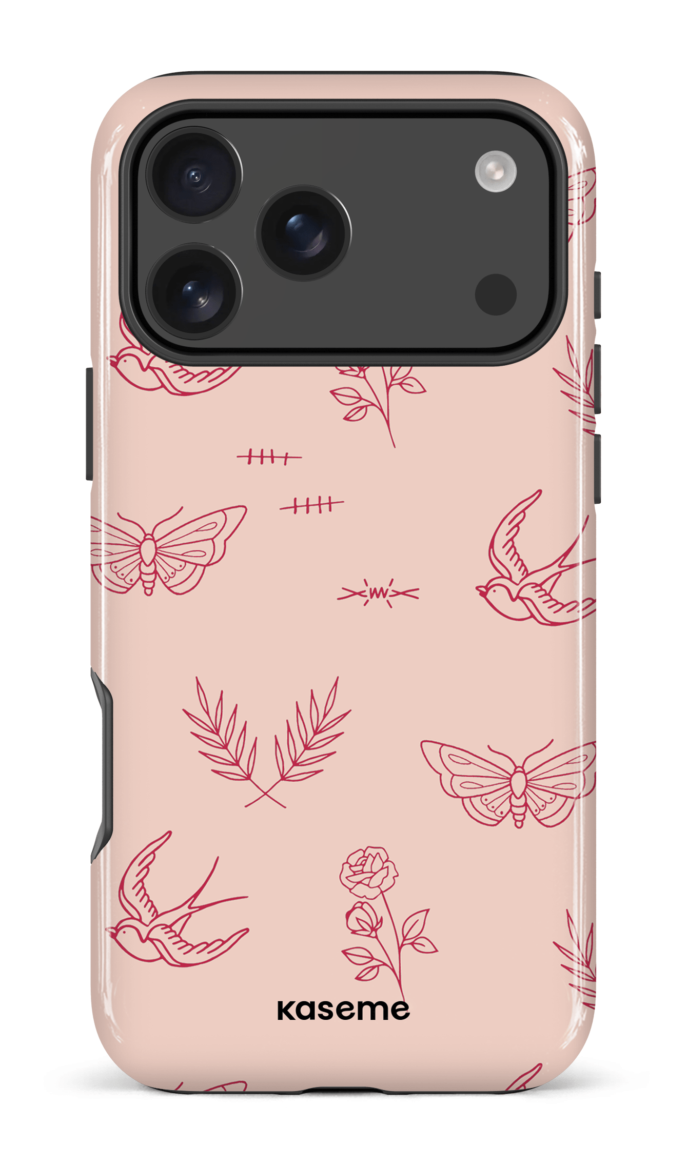 iPhone 17 Pro Max Impact Case Ink magenta -