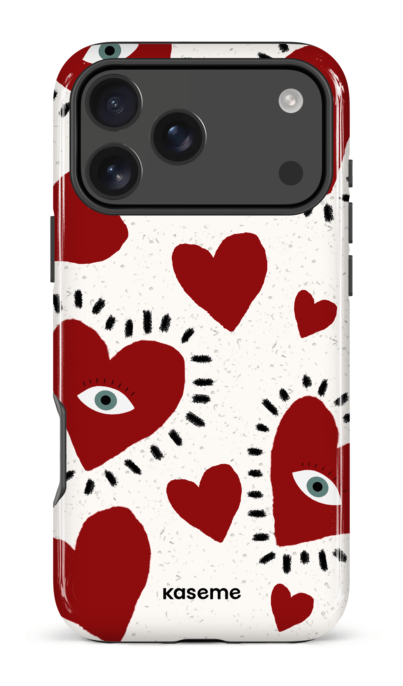 iPhone 17 Pro Max Impact Case Lover red -