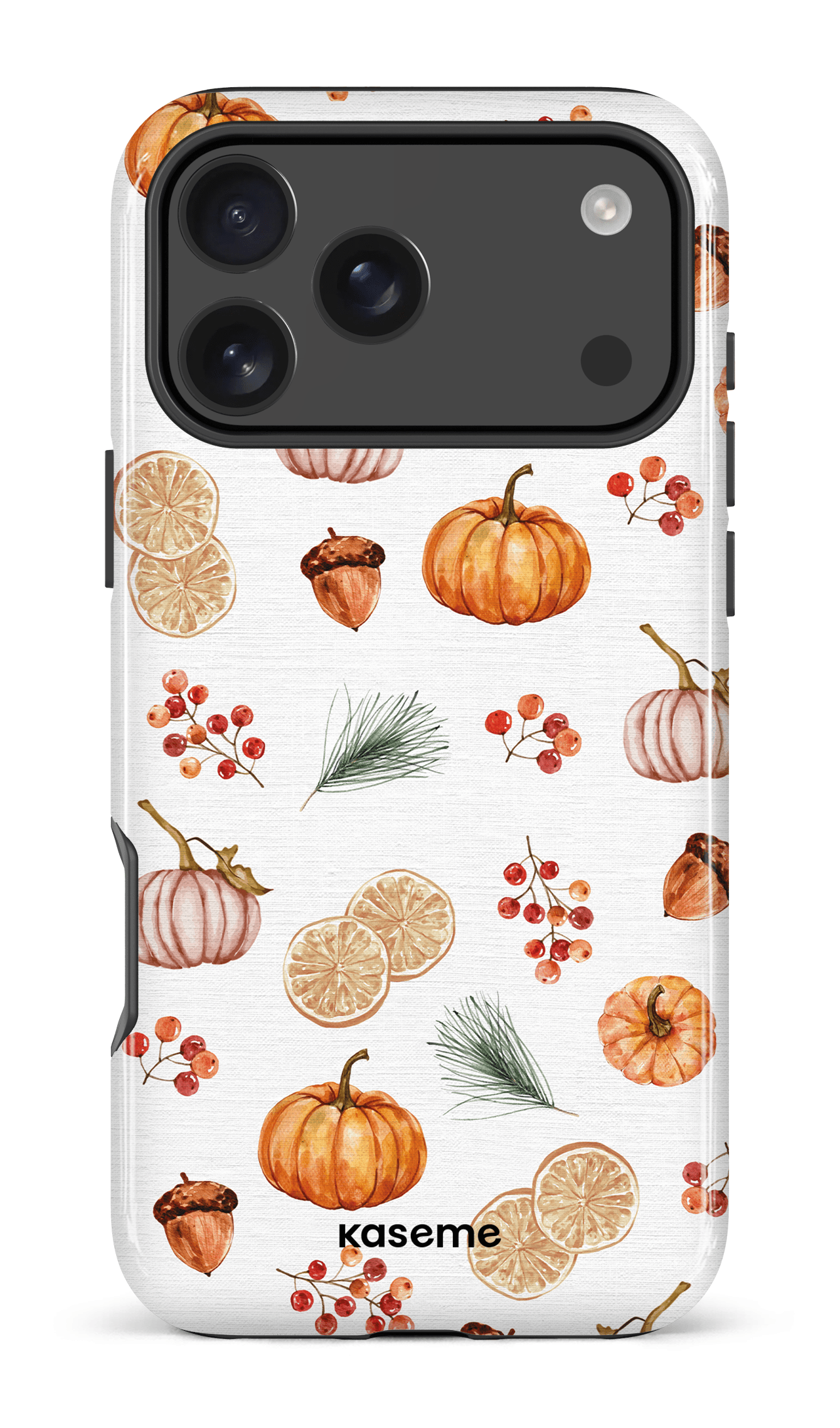 iPhone 17 Pro Max Impact Case Pumpkin Garden -