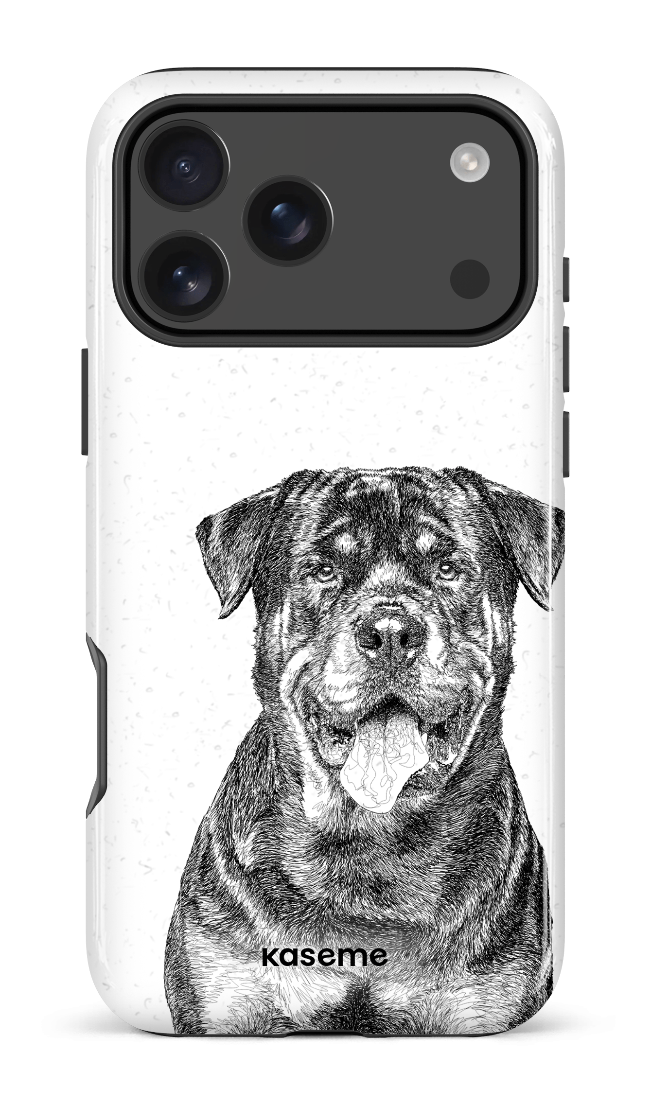 iPhone 17 Pro Max Impact Case Rottweiler -