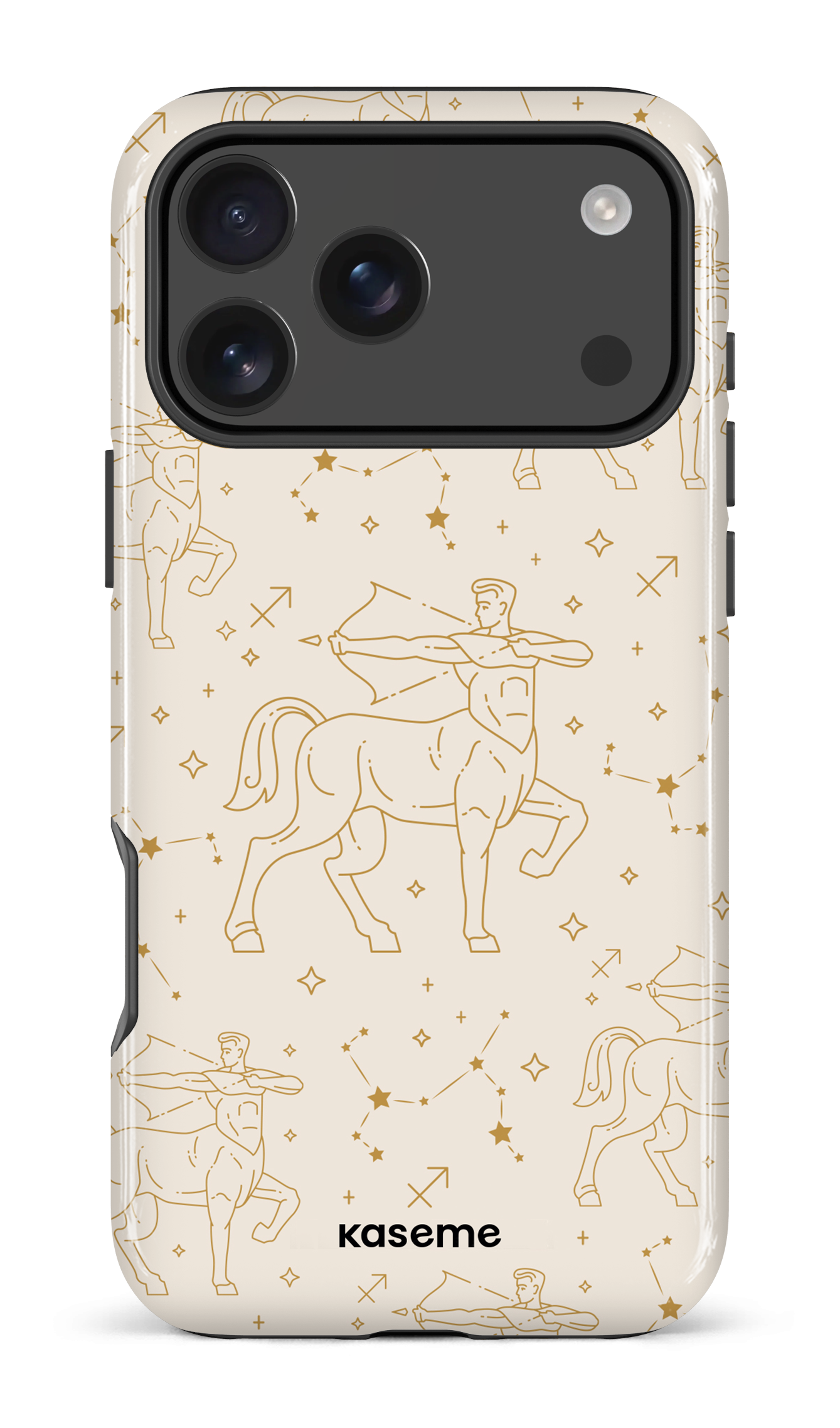 iPhone 17 Pro Max Impact Case Sagittarius beige -