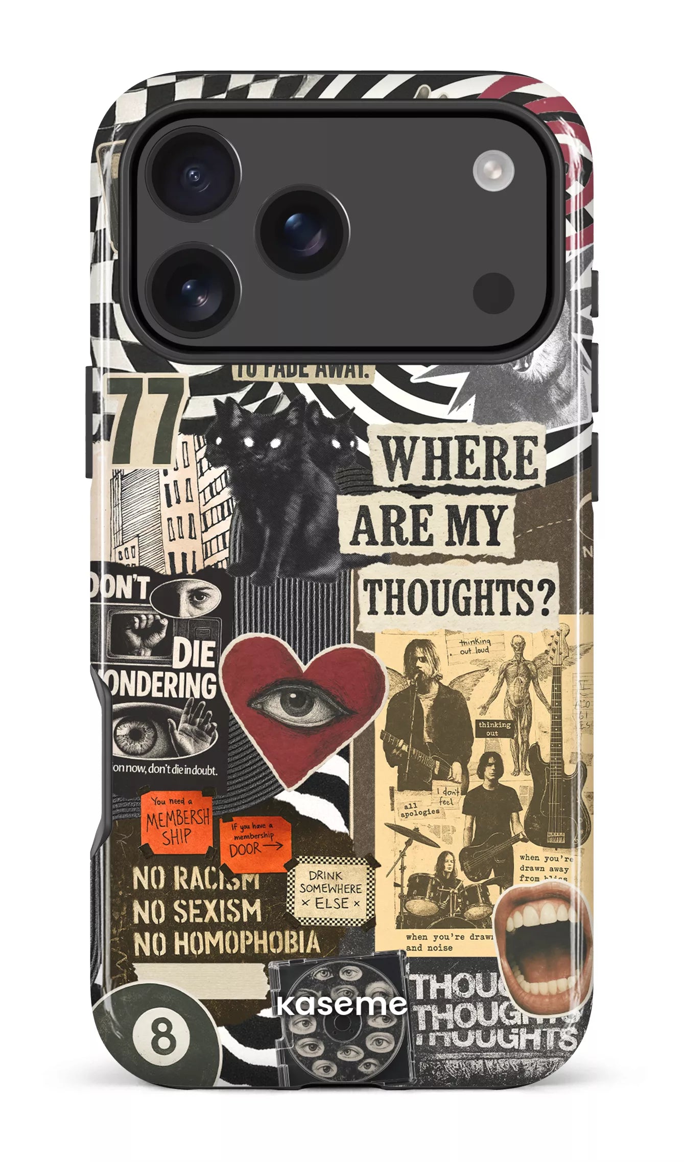 iPhone 17 Pro Max Impact Case Static Feelings -