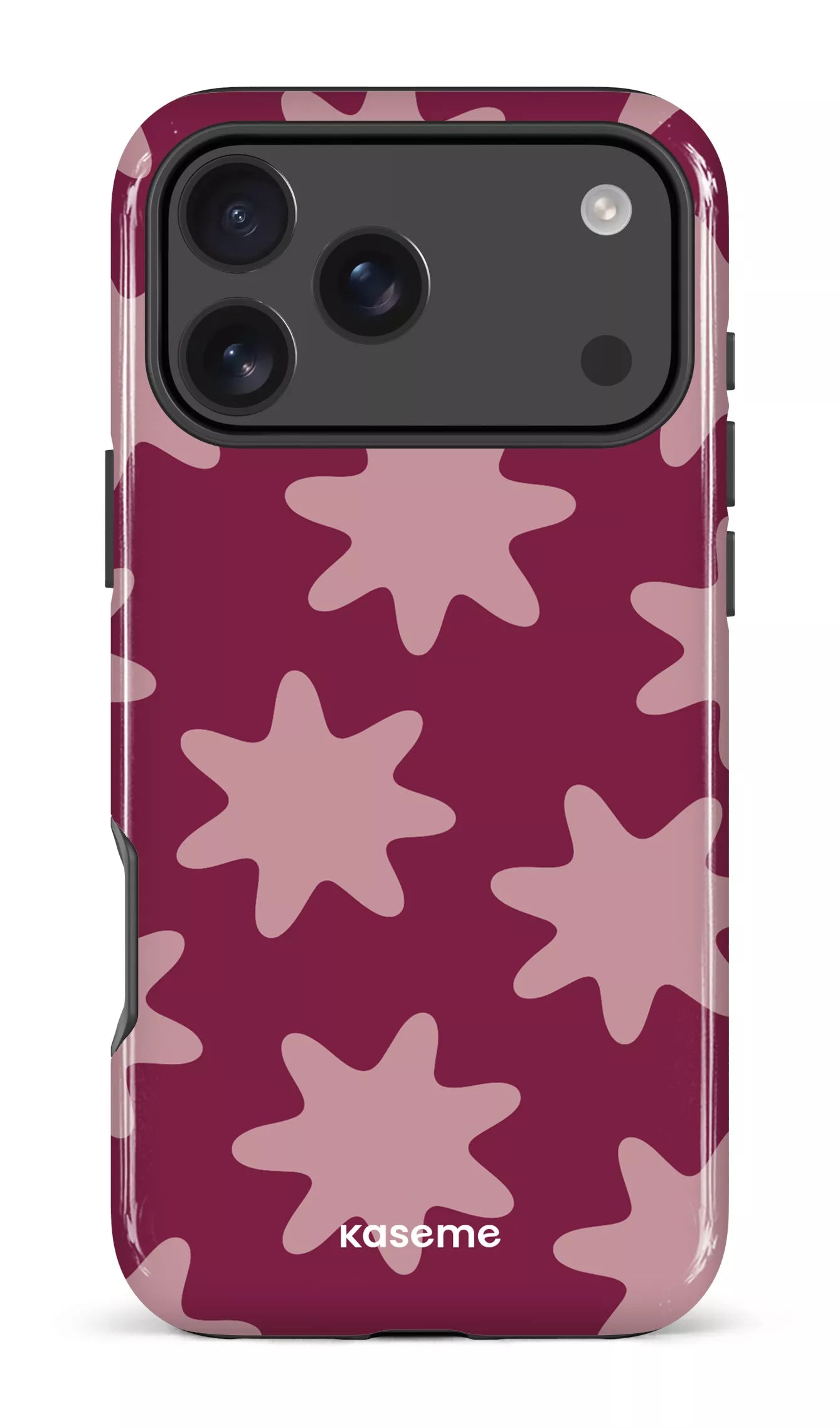 iPhone 17 Pro Max Impact Case Unframed Burgundy -