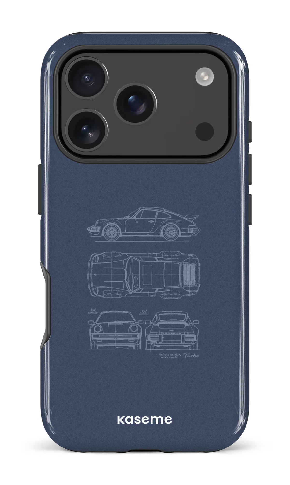 iPhone 18 Pro Impact Case Beat The Traffic Blue -