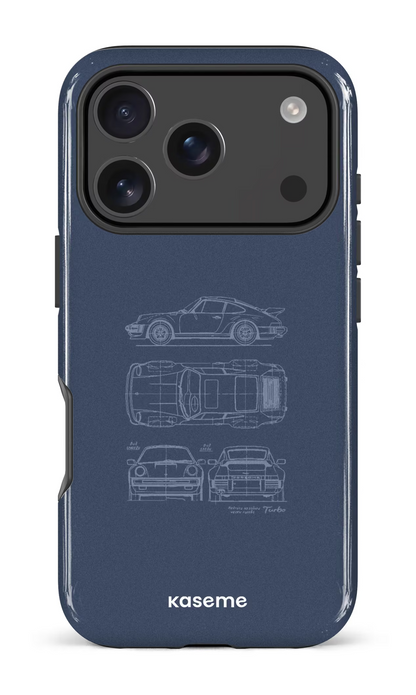 iPhone 18 Pro Impact Case Beat The Traffic Blue -